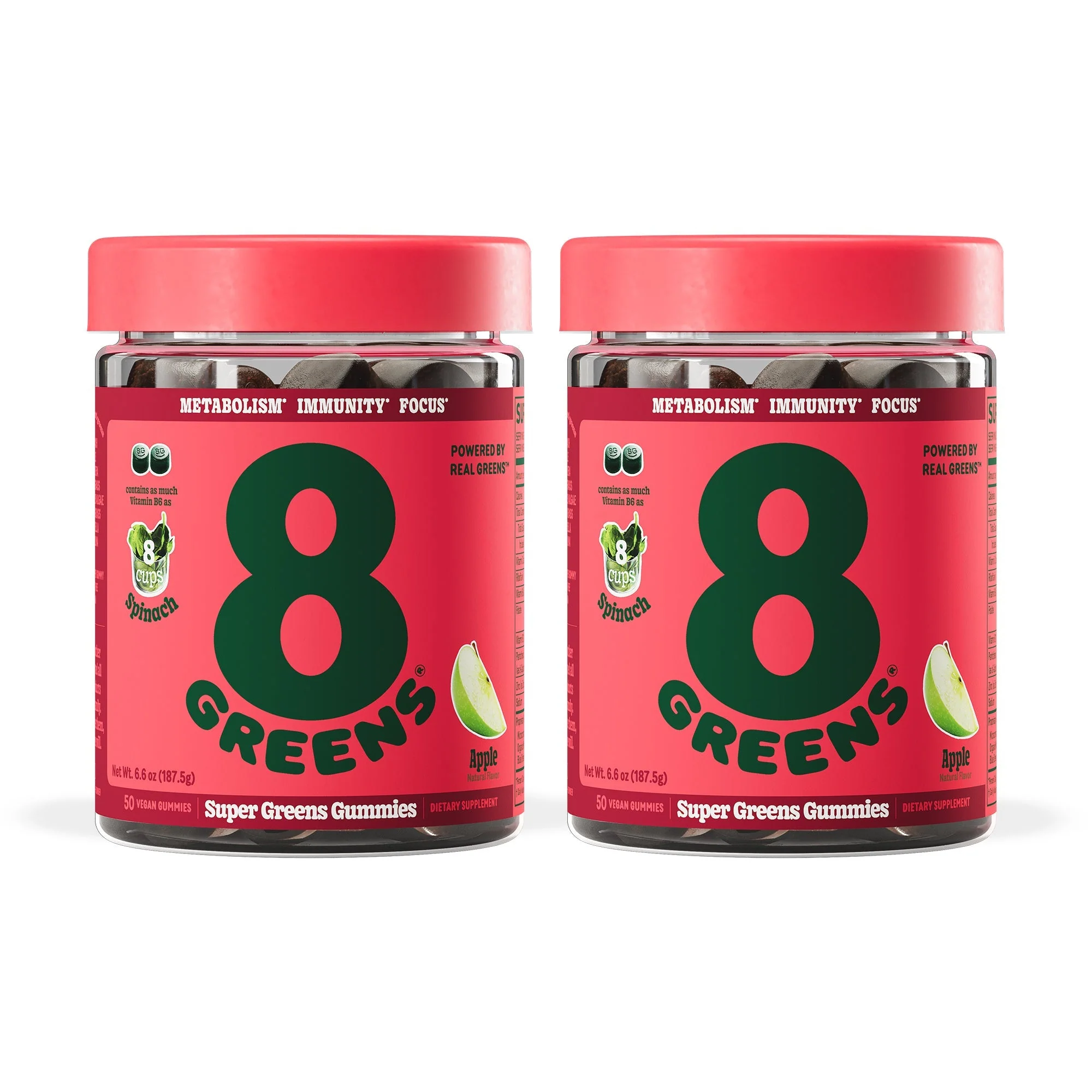 Super Greens Gummies - Apple - Image 12