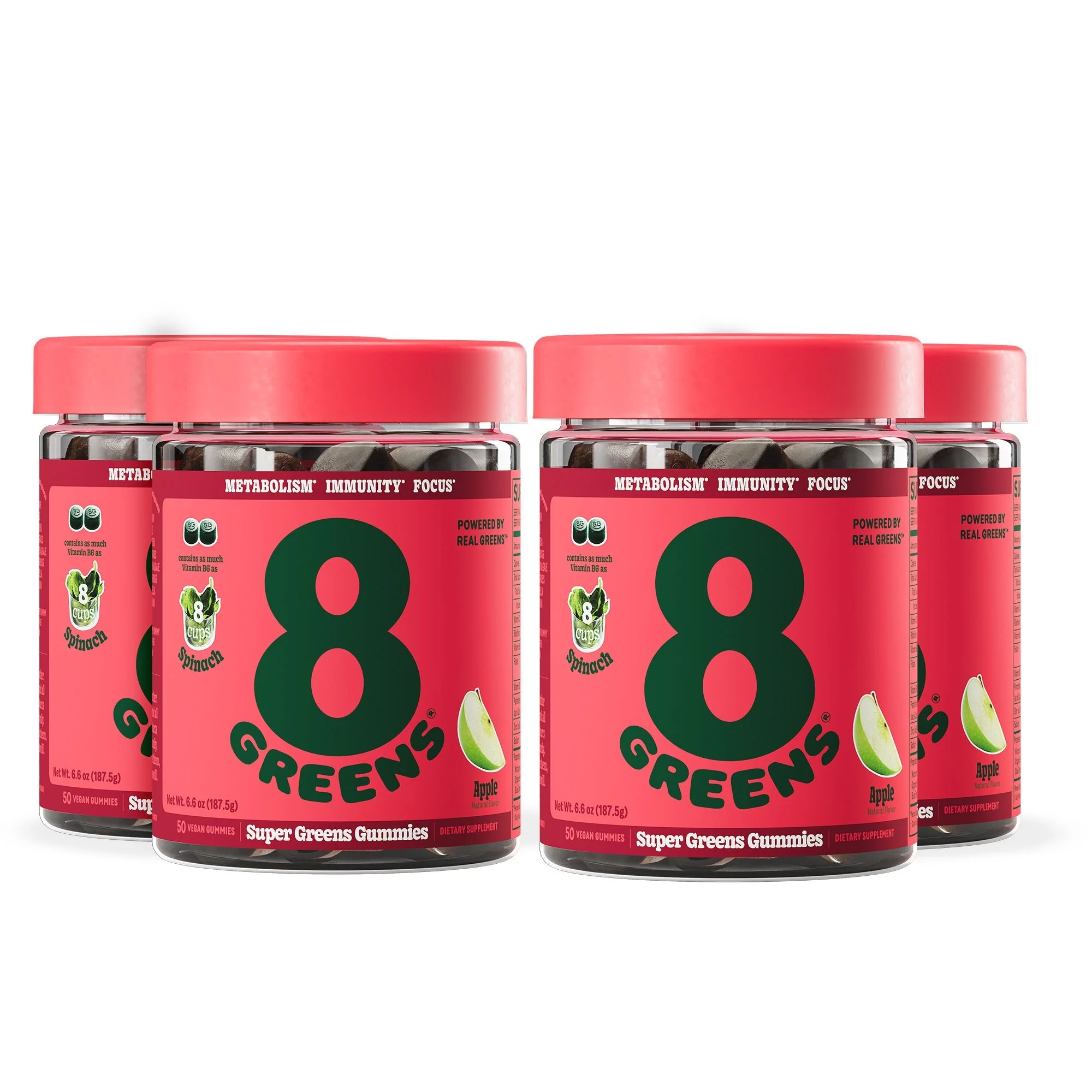 Super Greens Gummies - Apple - Image 14