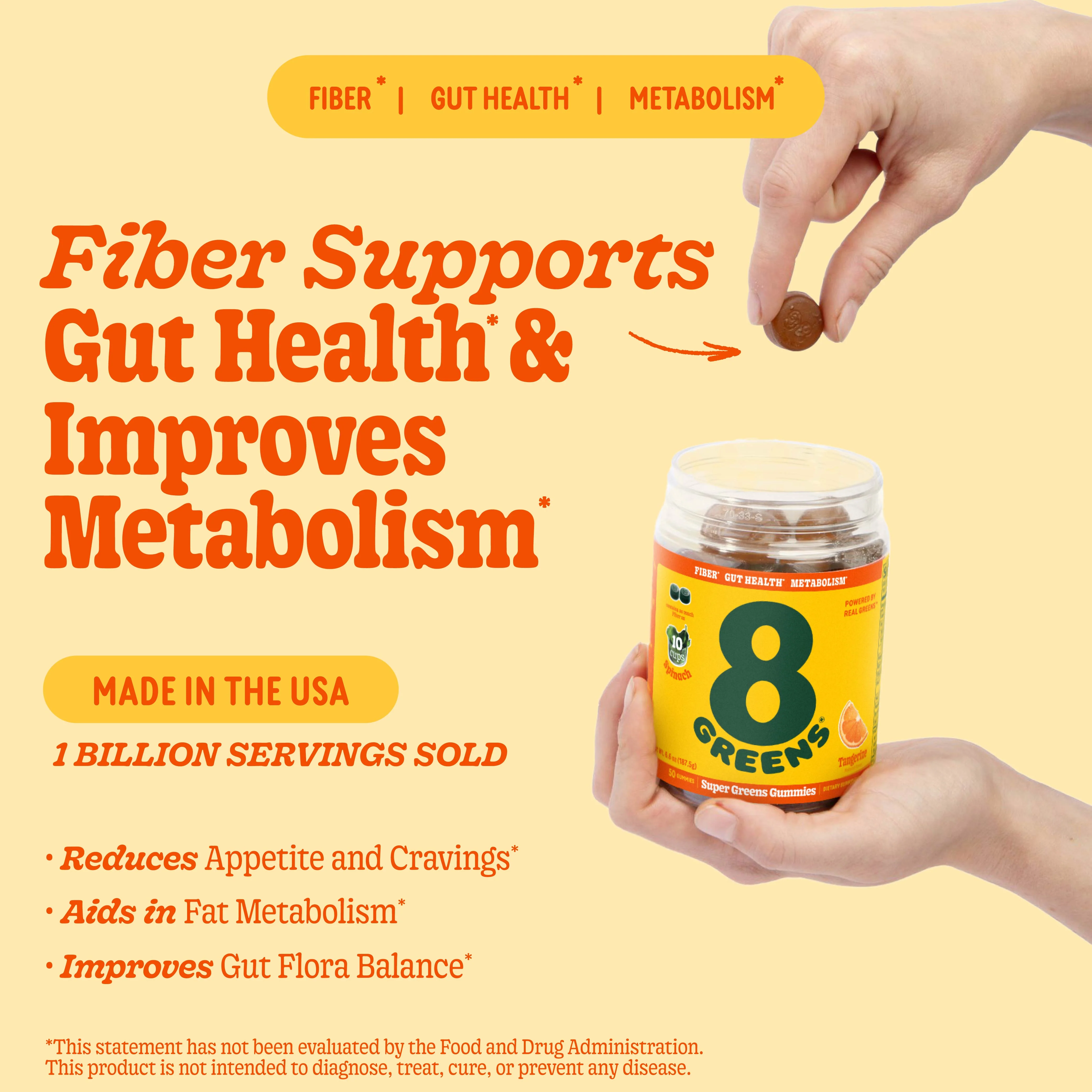 Super Greens Gummies - Fiber - Image 5