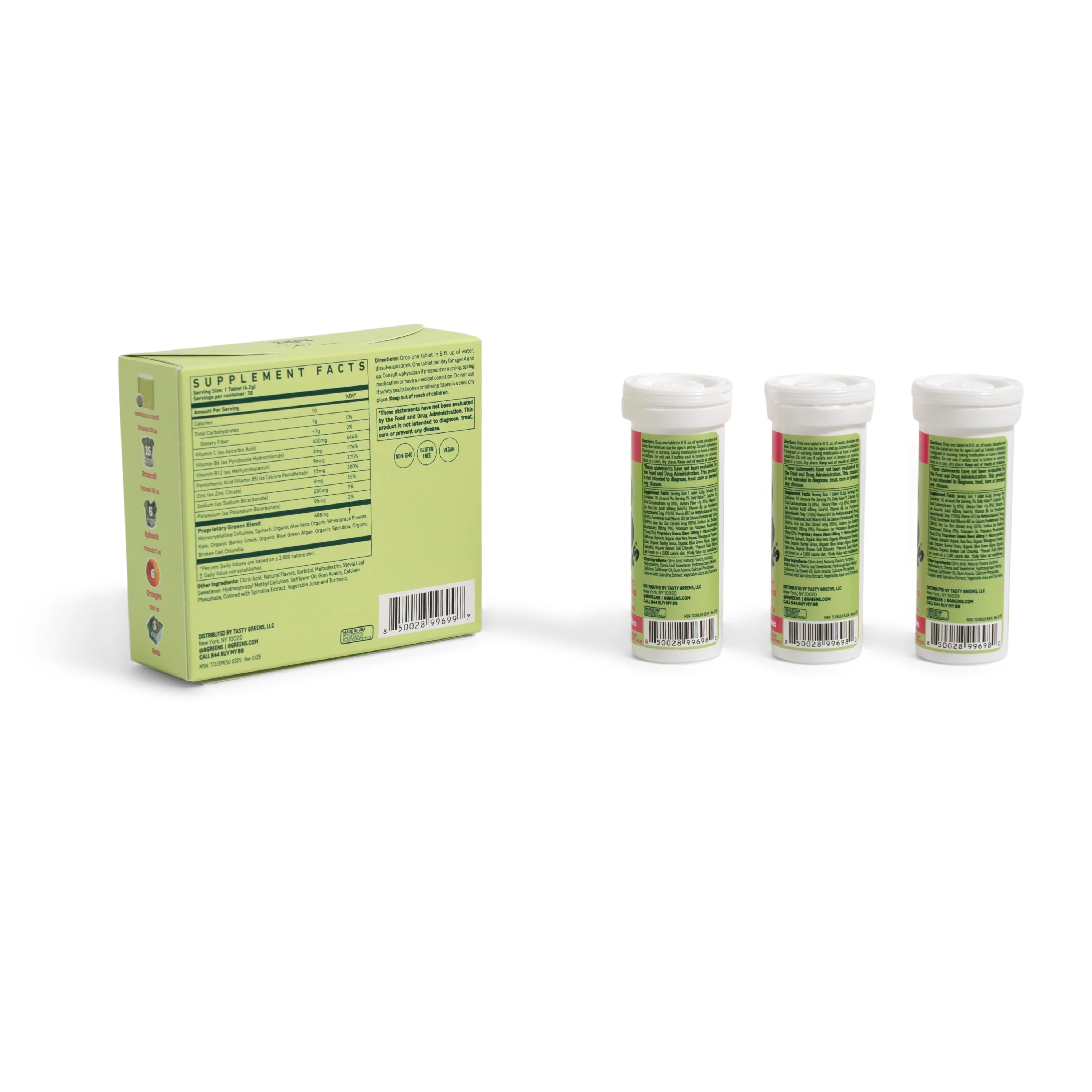 Super Greens Tablet - Cucumber Watermelon (VIP) - Image 7