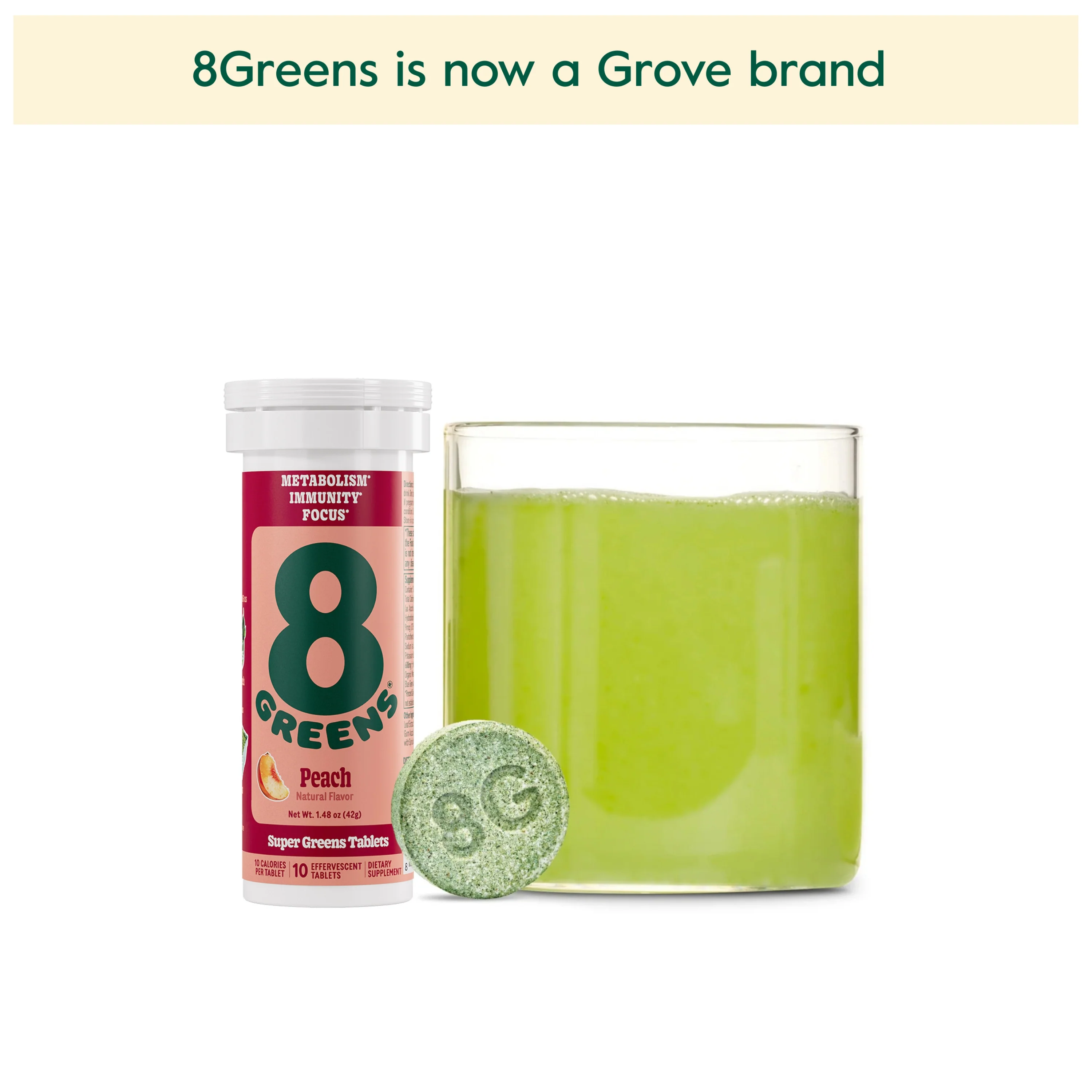 Super Greens Tablet - Peach - Image 3