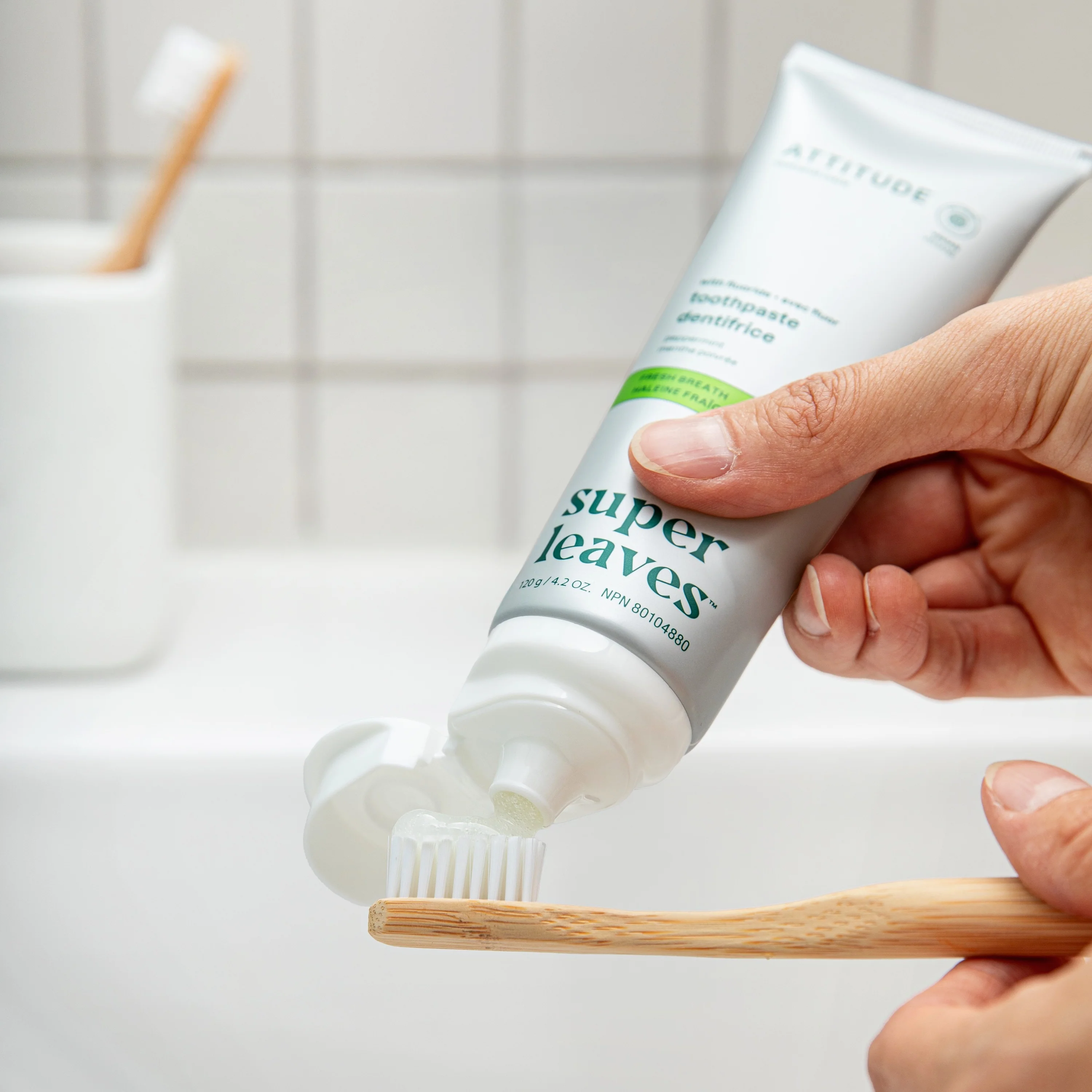 super leaves Fluoride-Free Toothpaste - Image 6