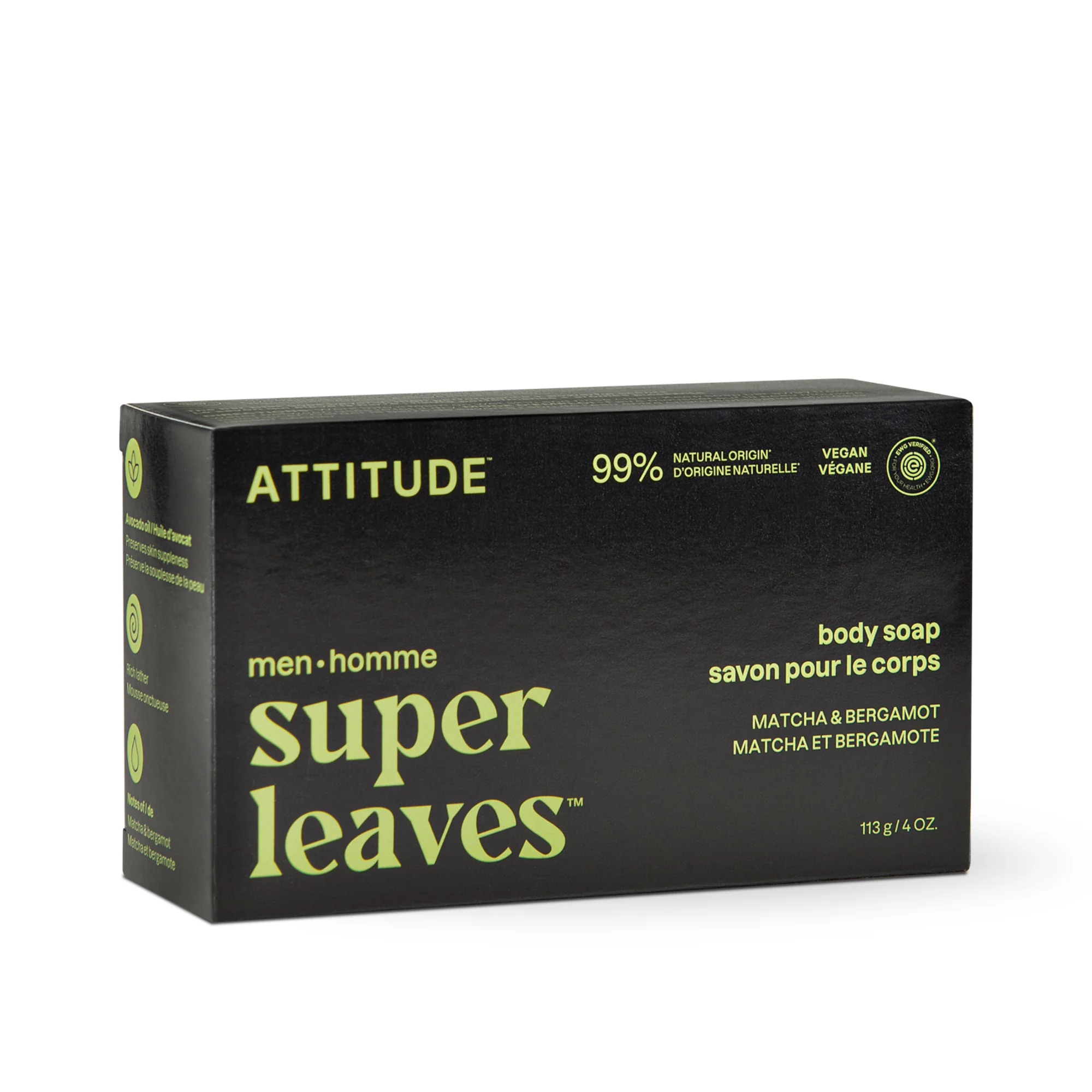 super leaves Men Body Soap Bar