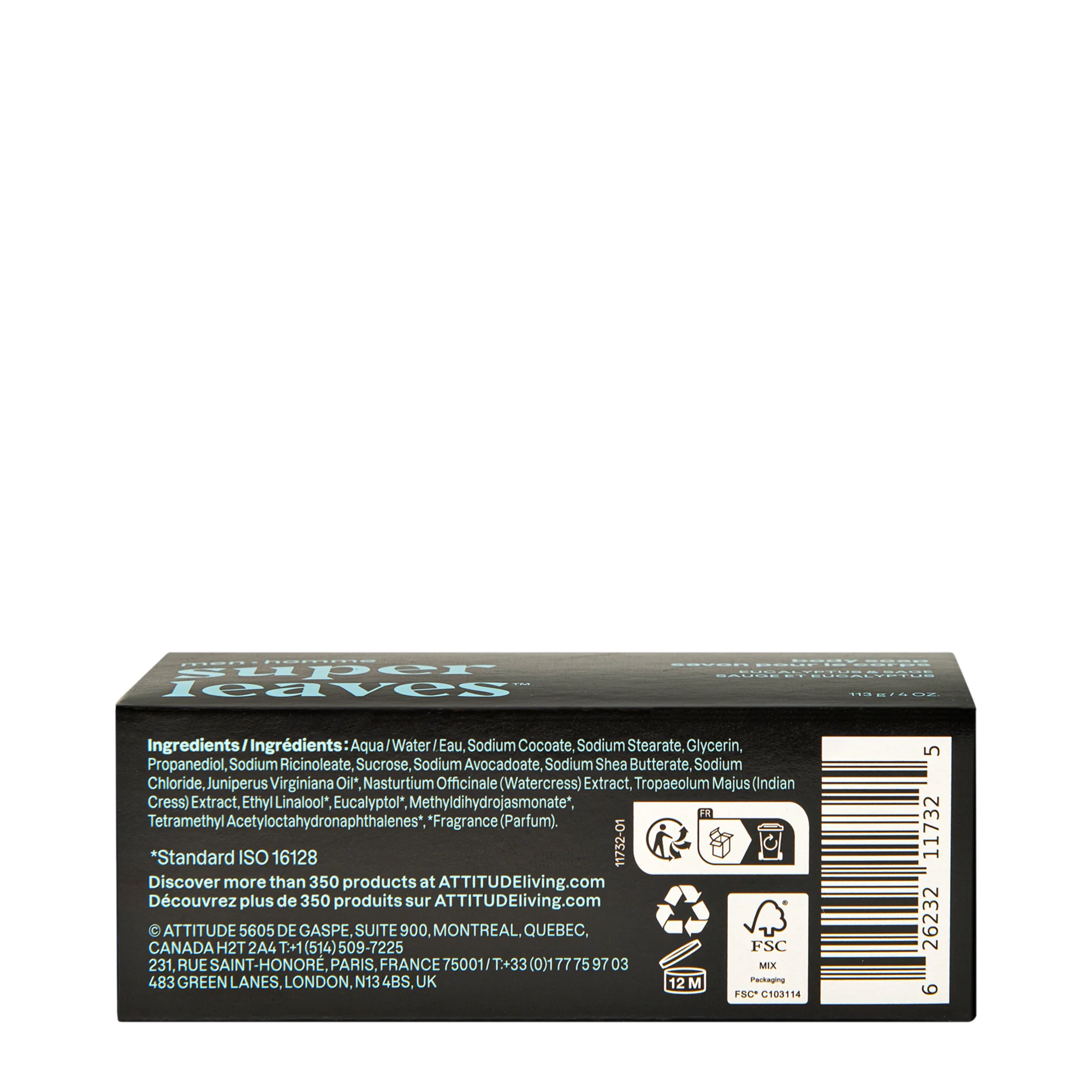 super leaves Men Body Soap Bar - Image 6
