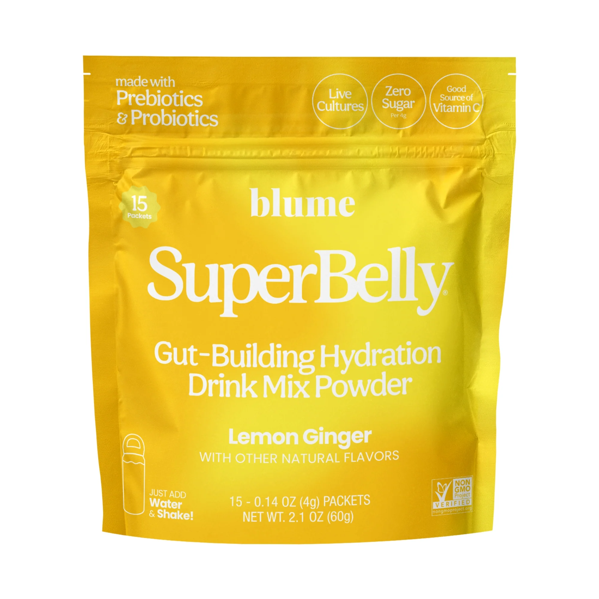 SuperBelly Gut-Building Hydration Drink Mix Powder Packets - Image 22