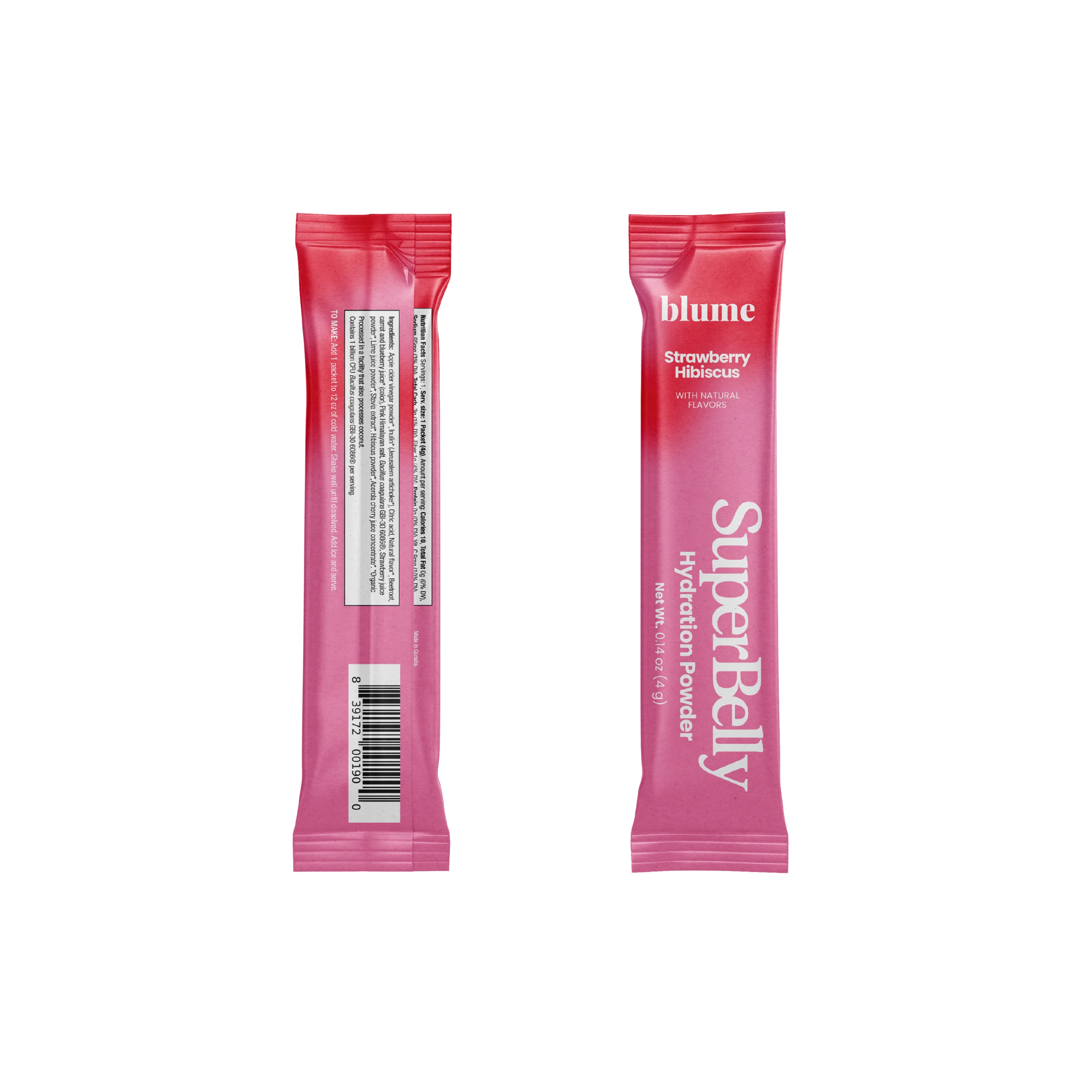 SuperBelly Gut-Building Hydration Drink Mix Powder Packets - Image 5