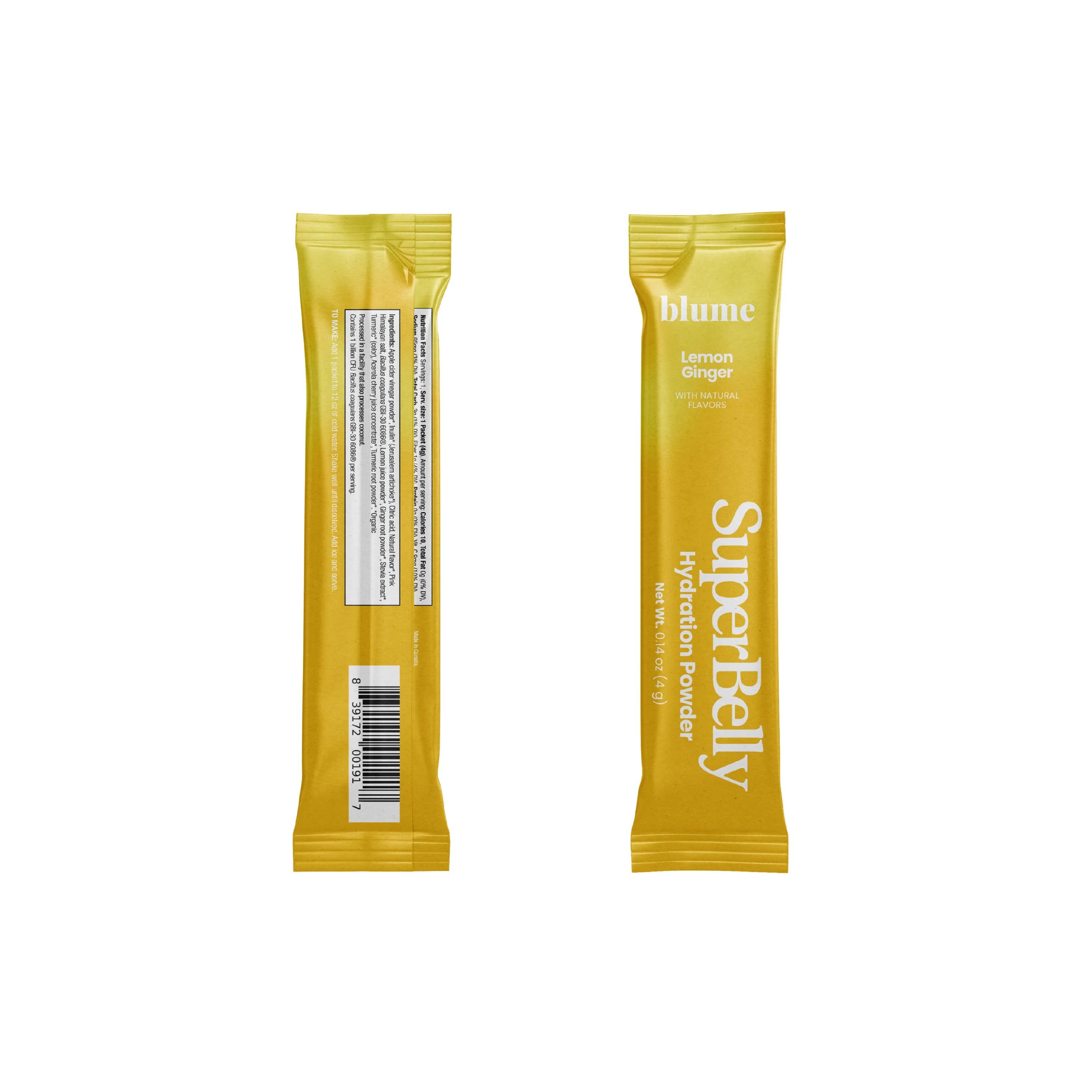 SuperBelly Gut-Building Hydration Drink Mix Powder Packets - Image 9