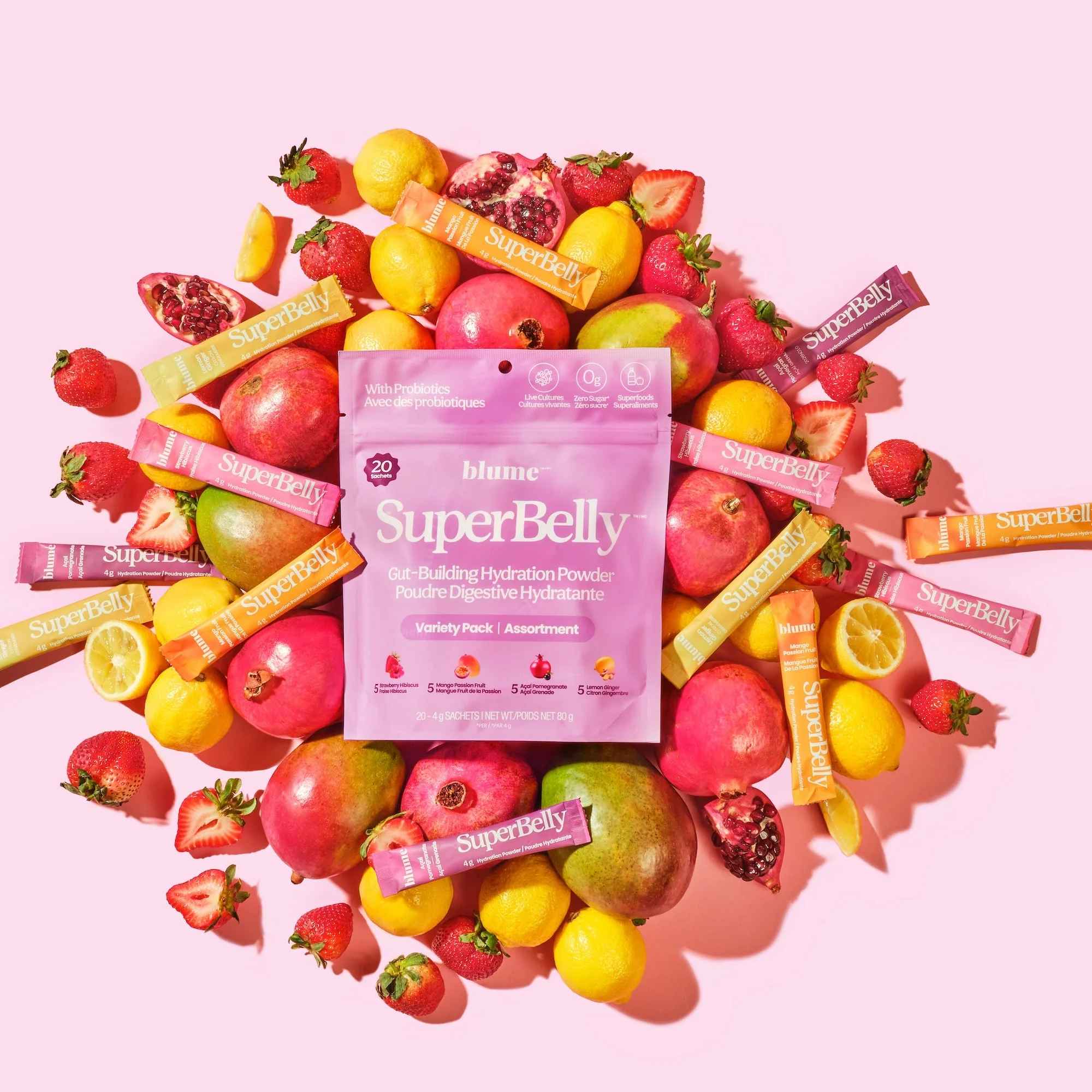 SuperBelly Gut-Building Hydration Drink Mix - Variety Pack - Image 3