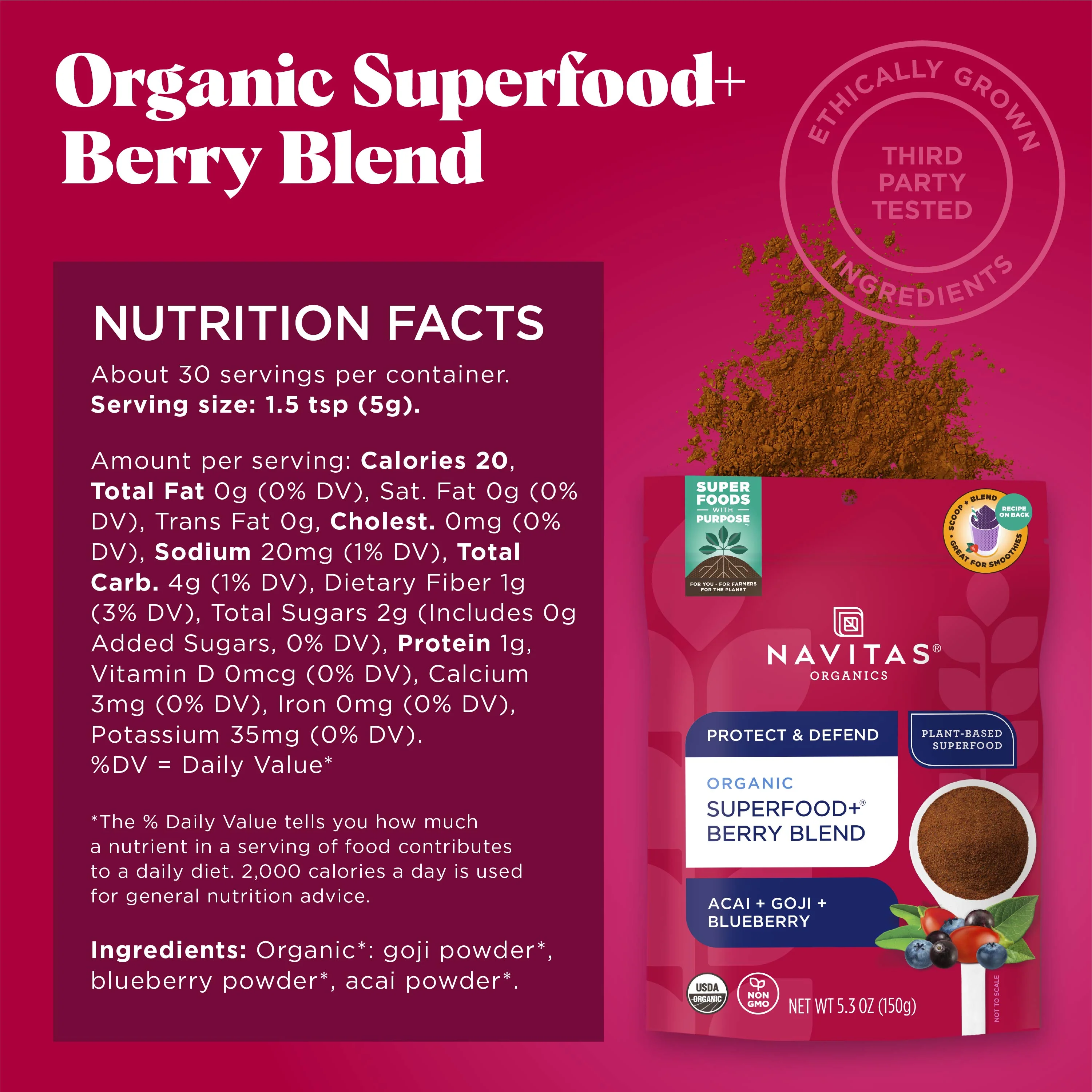 Organic Superfood+ Berry Blend - Image 5