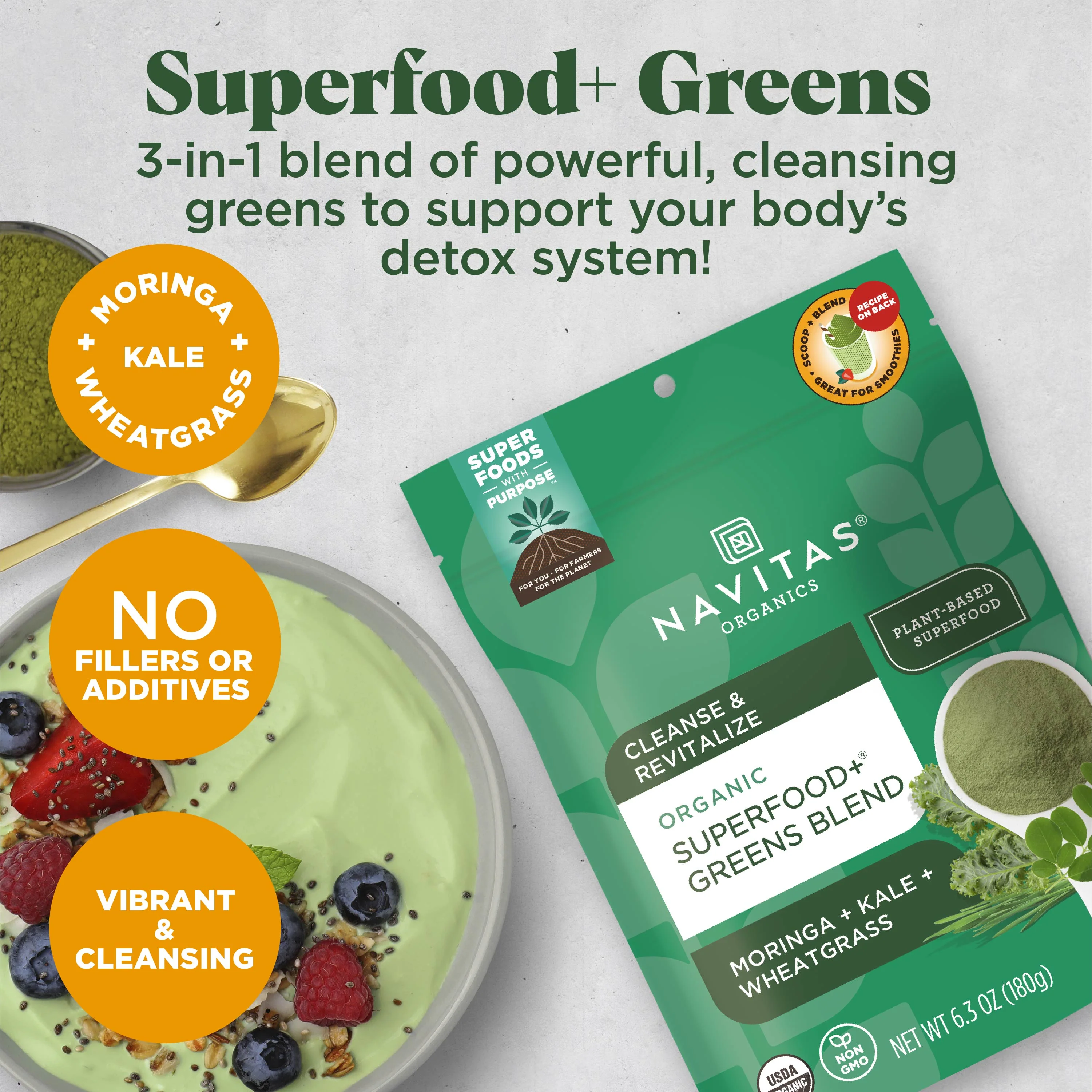 Organic Superfood+ Greens Blend - Image 4