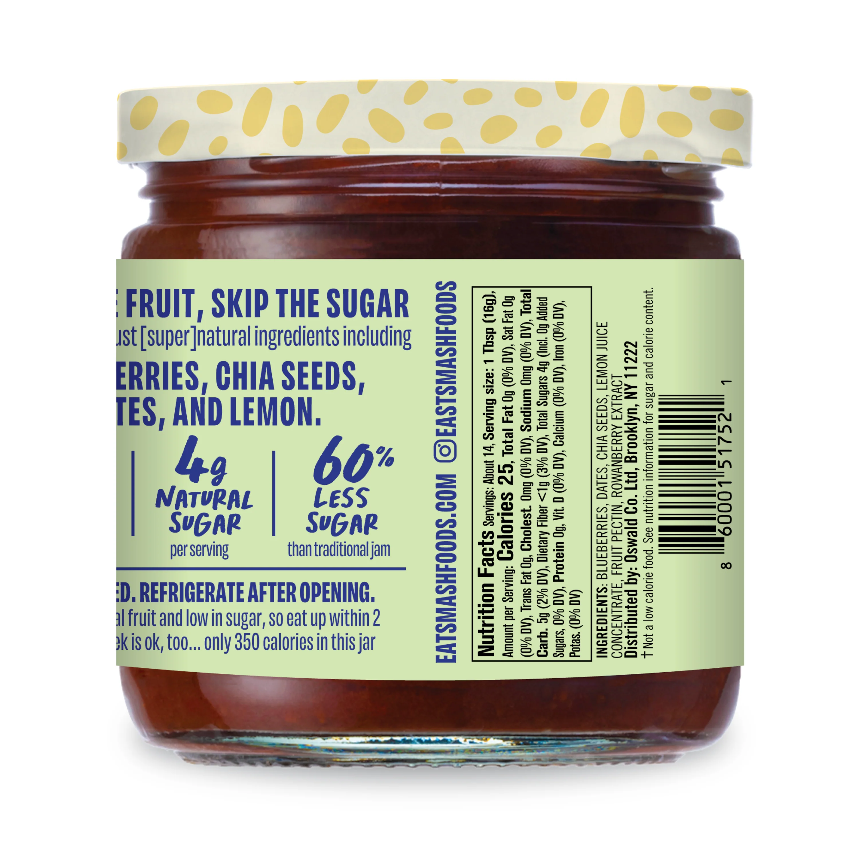 Superfood Jam - Blueberry - Image 2