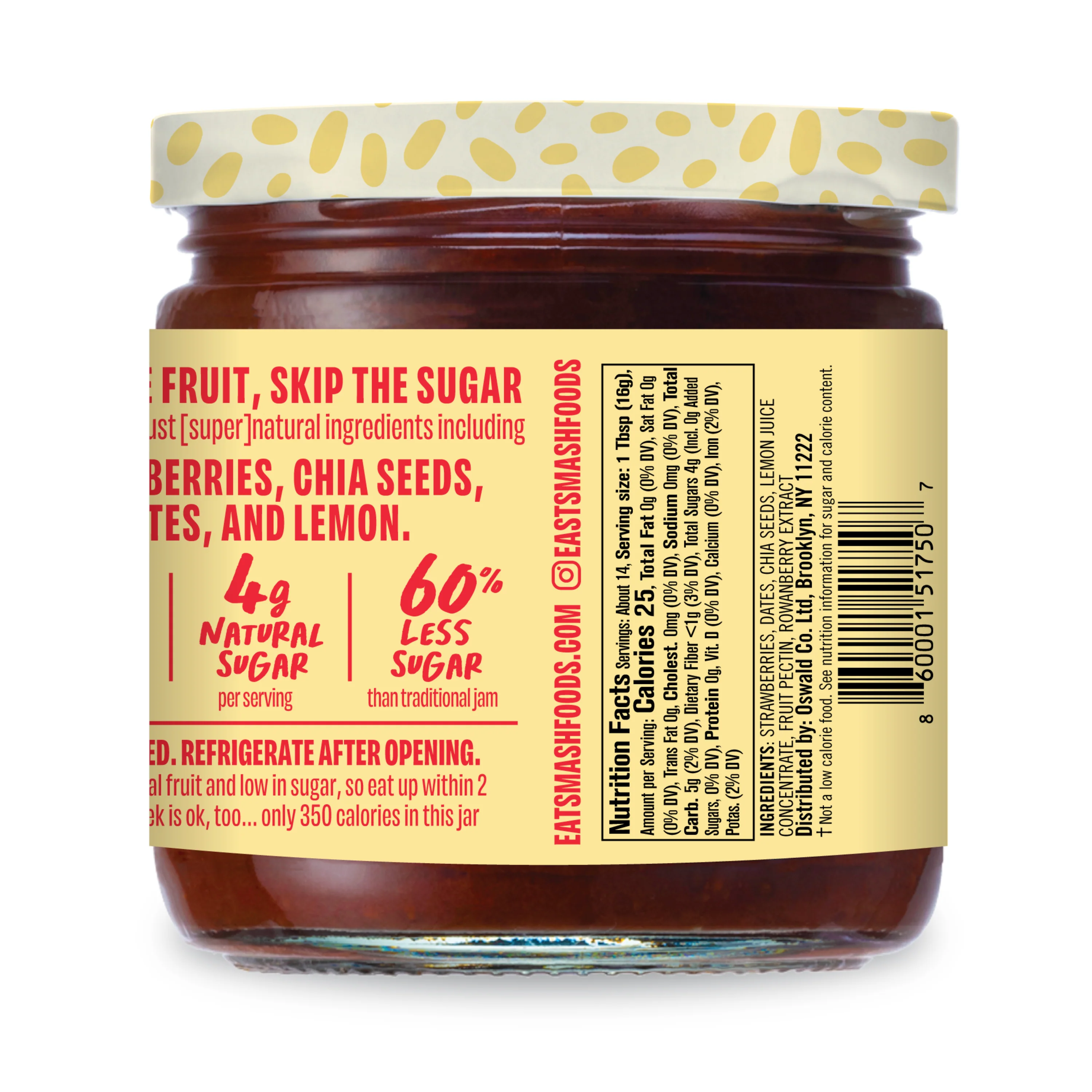 Superfood Jam - Strawberry - Image 2
