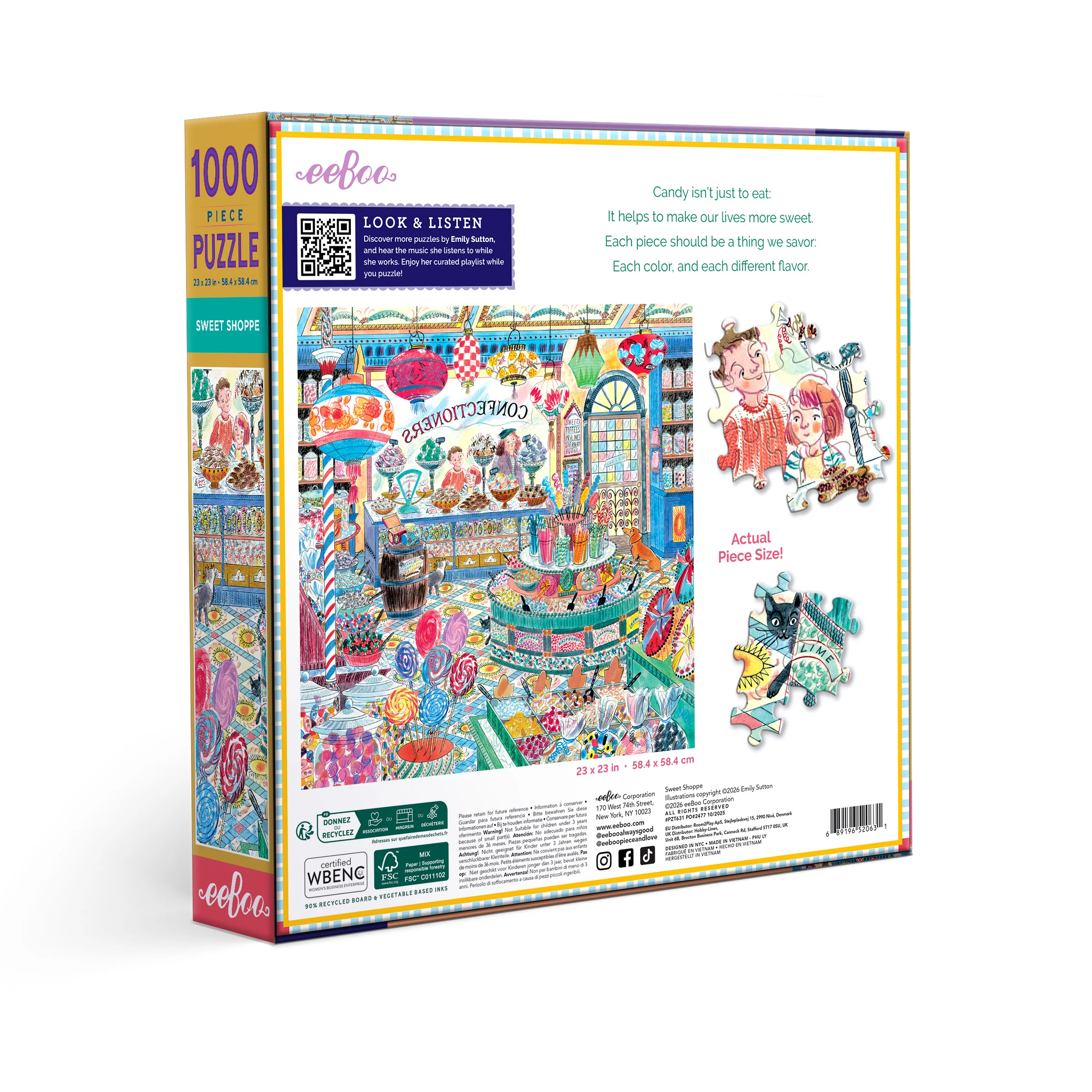 Sweet Shoppe 1000 Piece Puzzle - Image 7