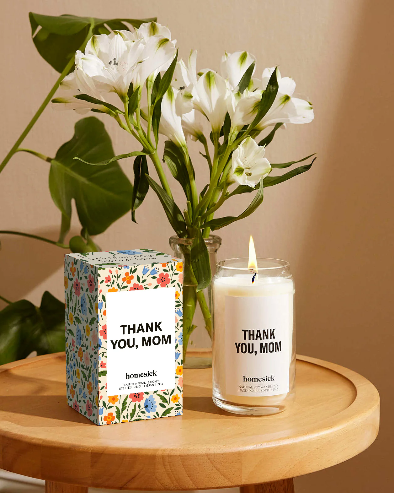 Thank You, Mom Candle - Image 5
