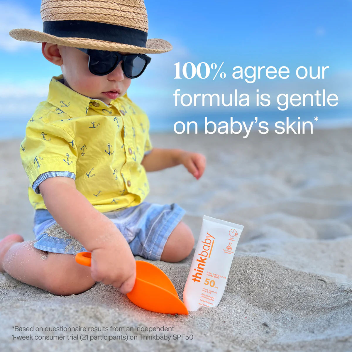 thinkbaby SPF 50 Sunscreen - Ages 6 months+ - Image 3