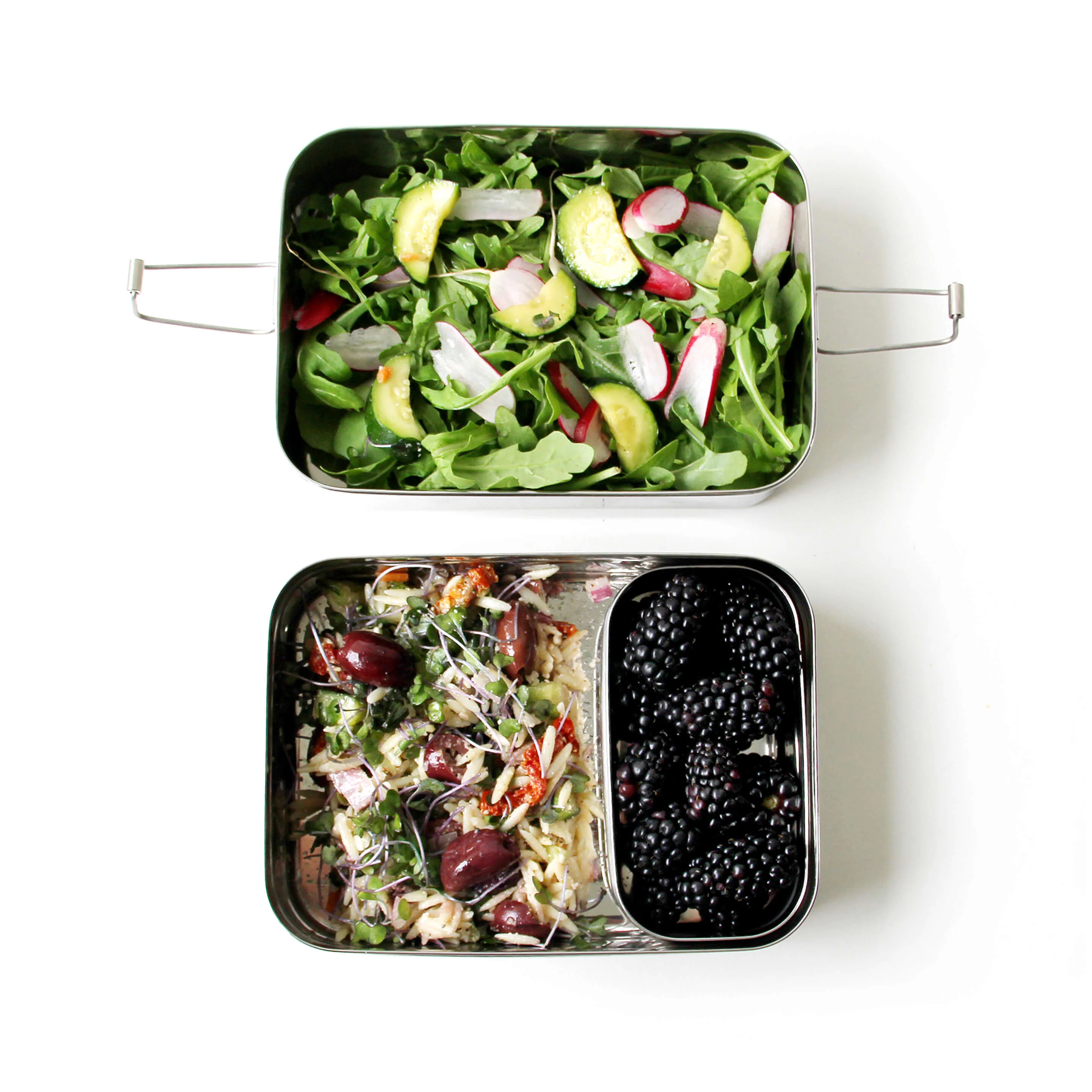Three-in-One Giant Stainless Steel Lunch Box - Image 7