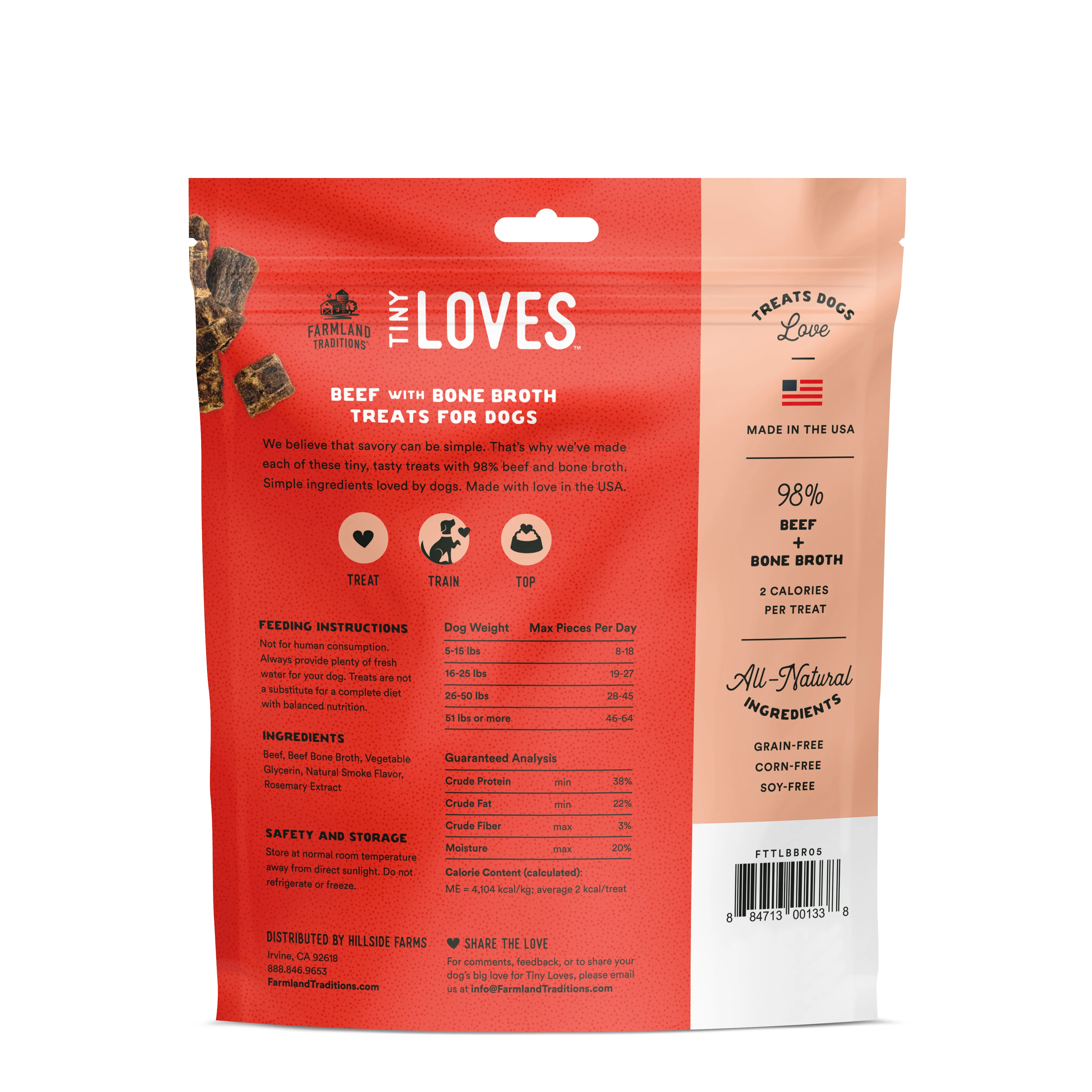 Tiny Loves - Beef with Bone Broth Treats - Image 2