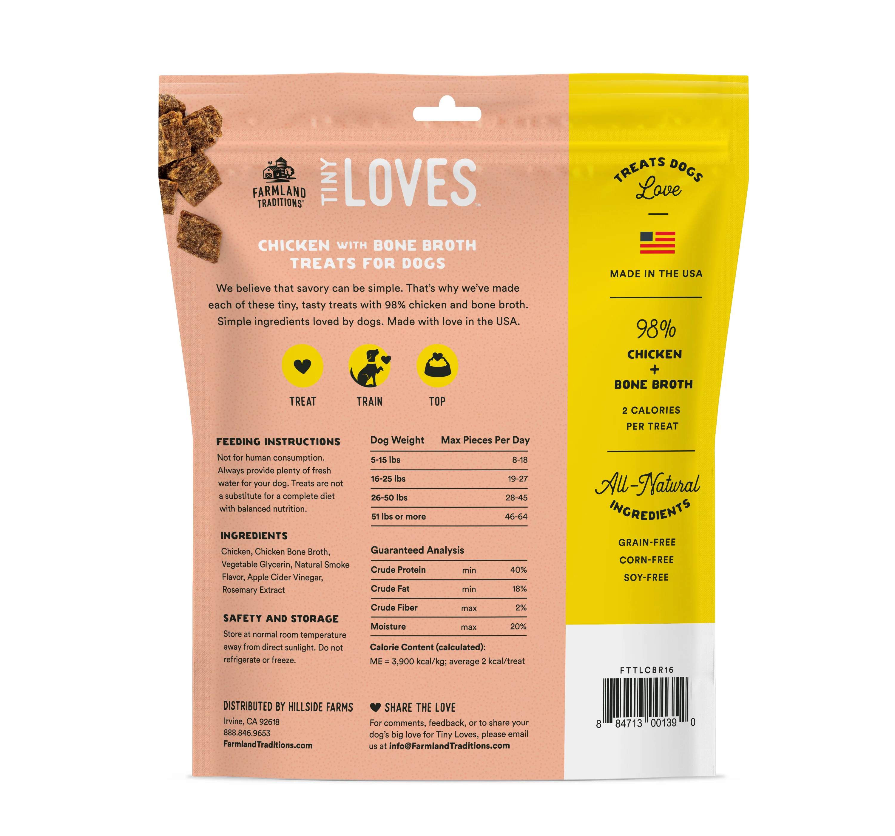 Tiny Loves - Chicken with Bone Broth Treats - Image 3