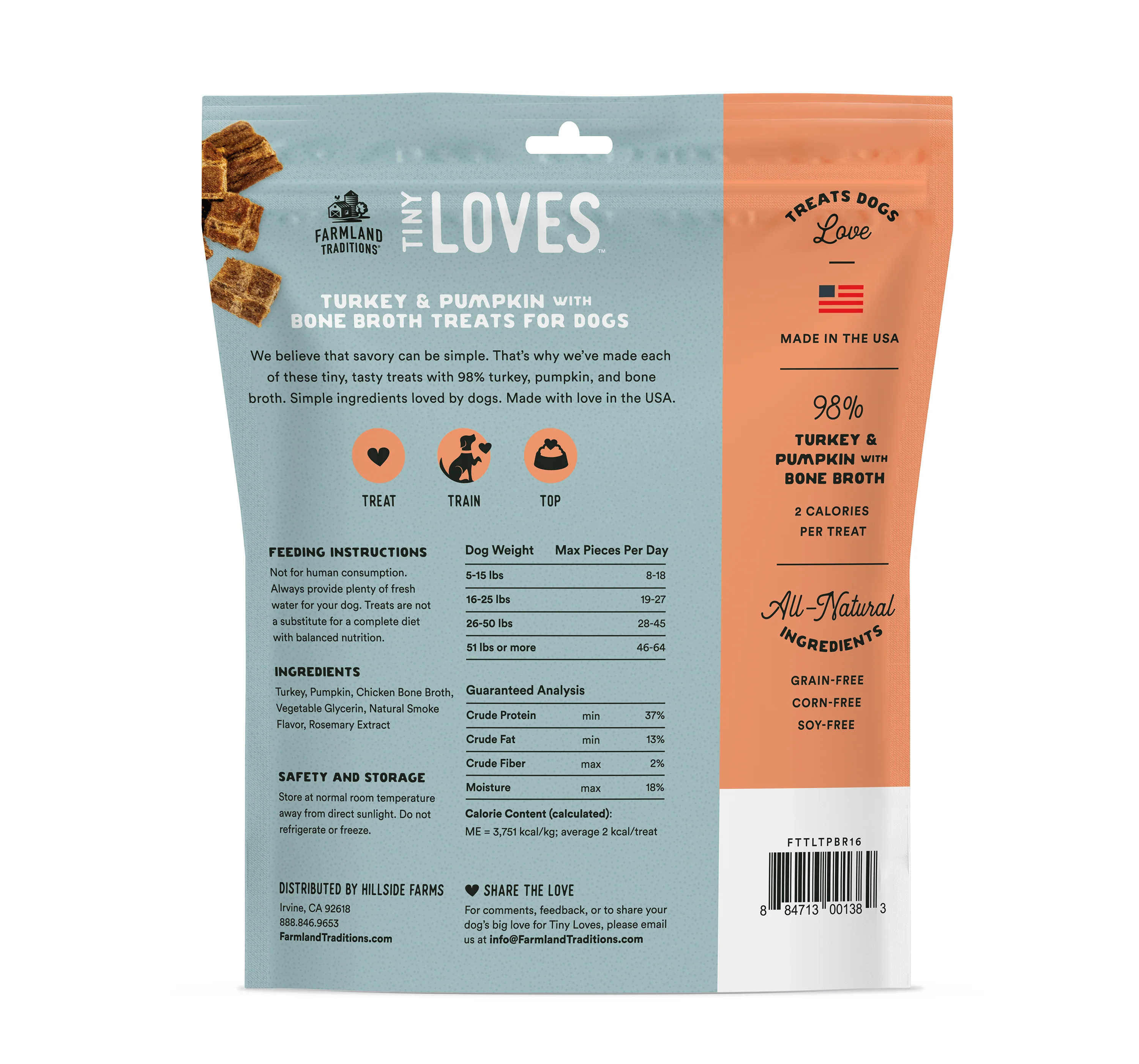 Tiny Loves - Turkey & Pumpkin with Bone Broth - Image 3