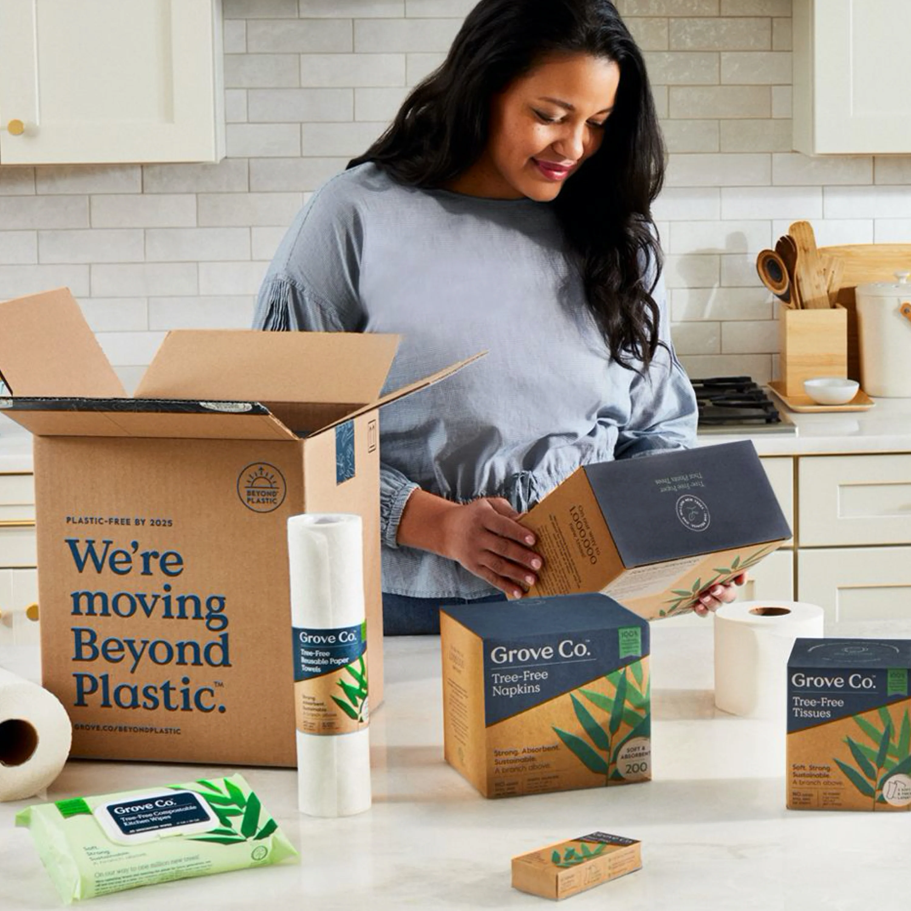 Tree-Free Tissue Travel Packs - 100% Bamboo - Image 2
