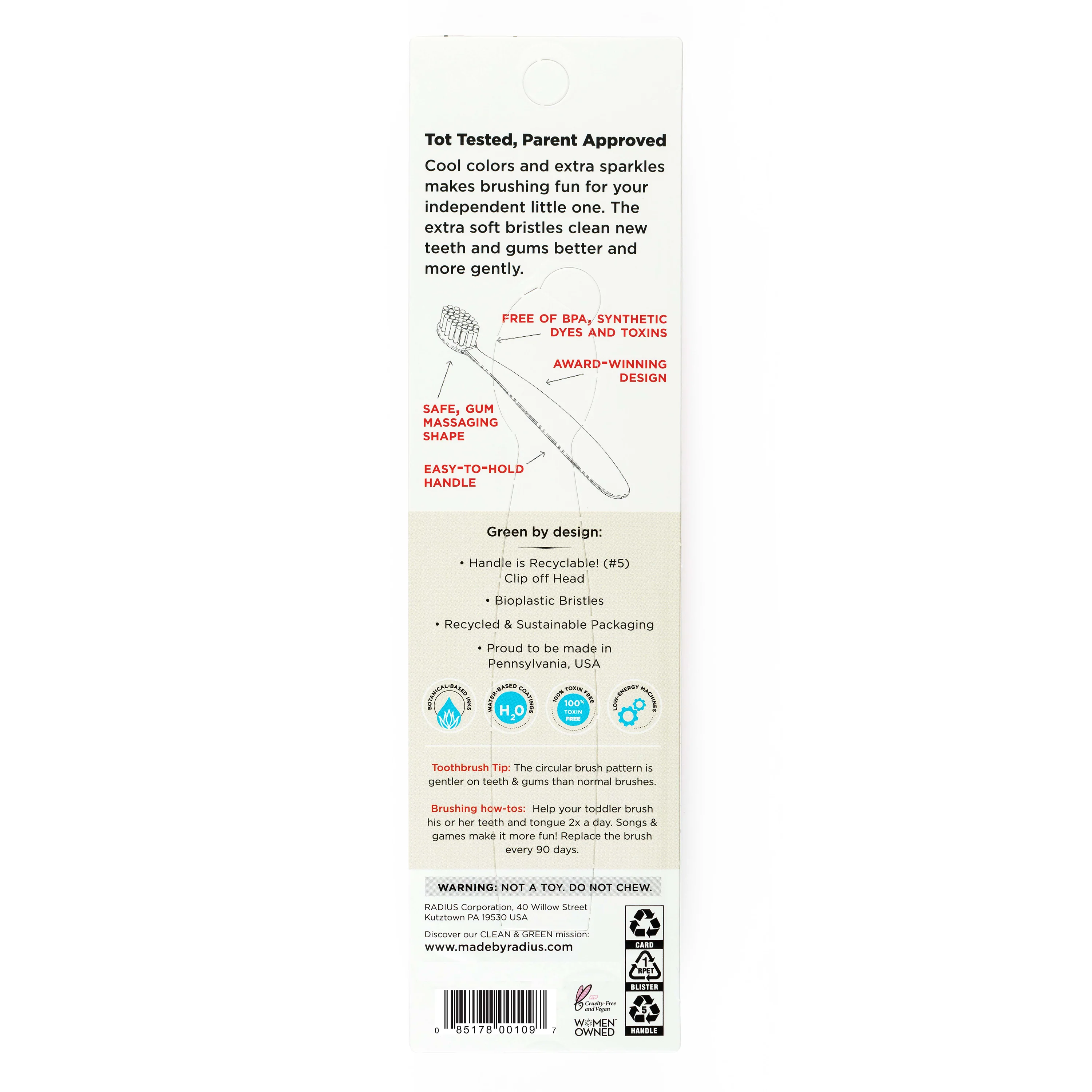 Totz Toothbrush 18 mo+ - Image 4