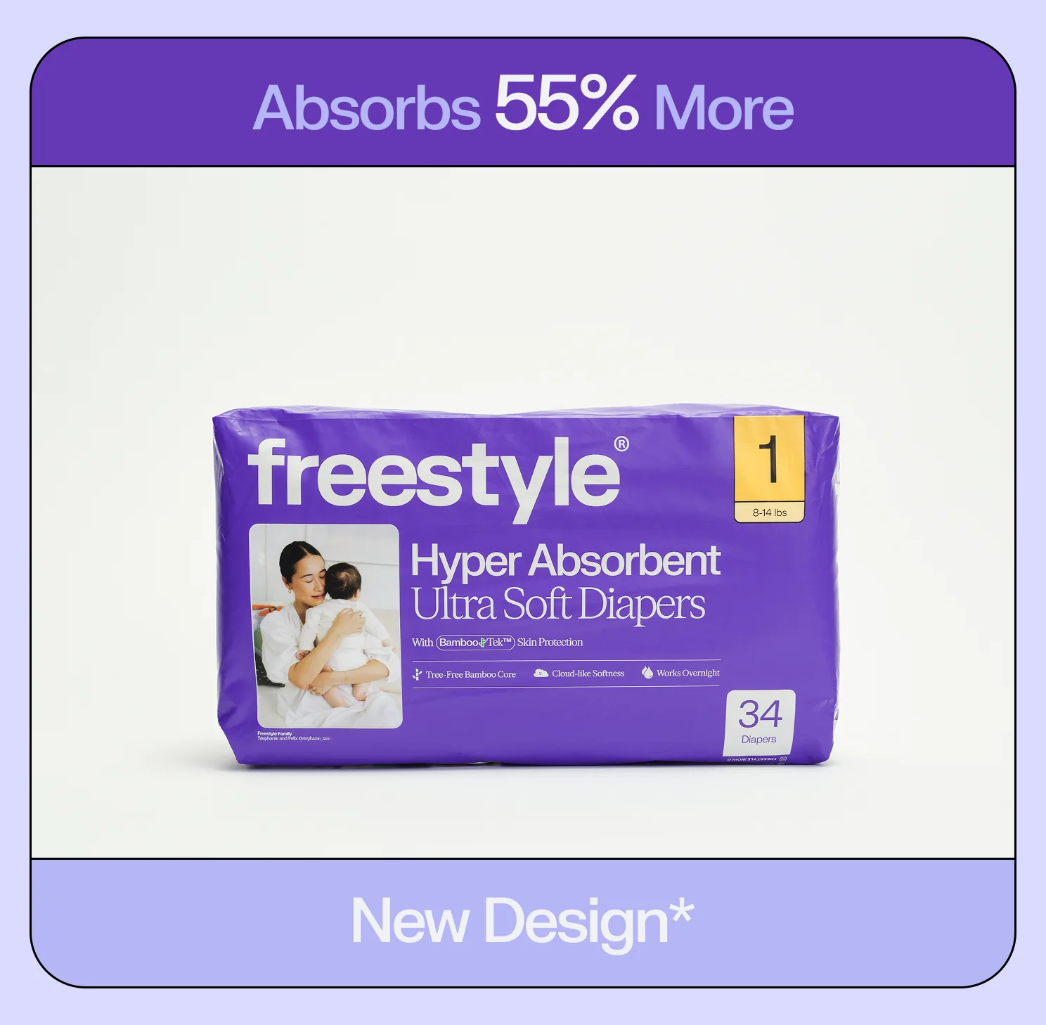 Tree Free Bamboo Diaper - Image 8