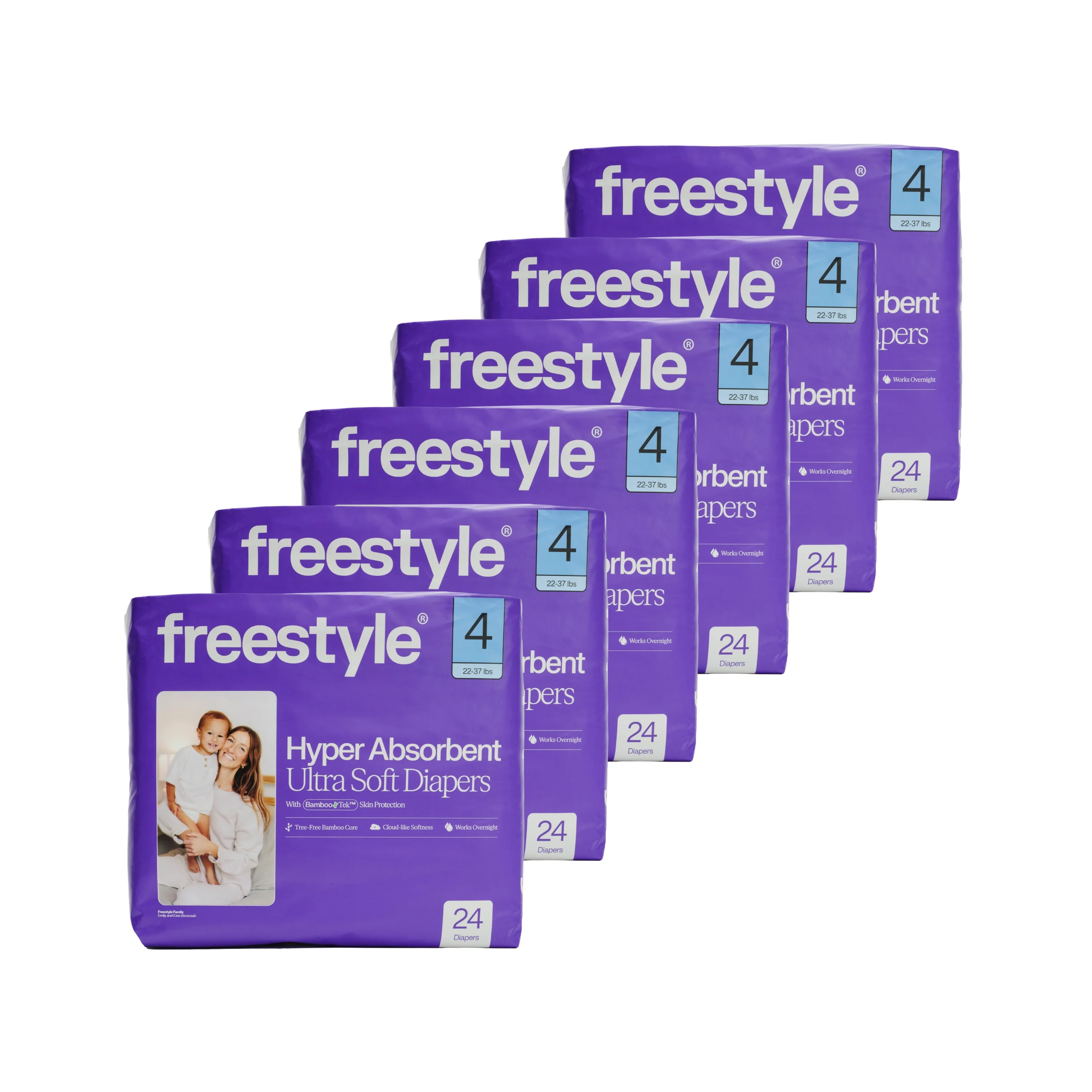 Tree Free Bamboo Diaper - One Month Supply - Image 4