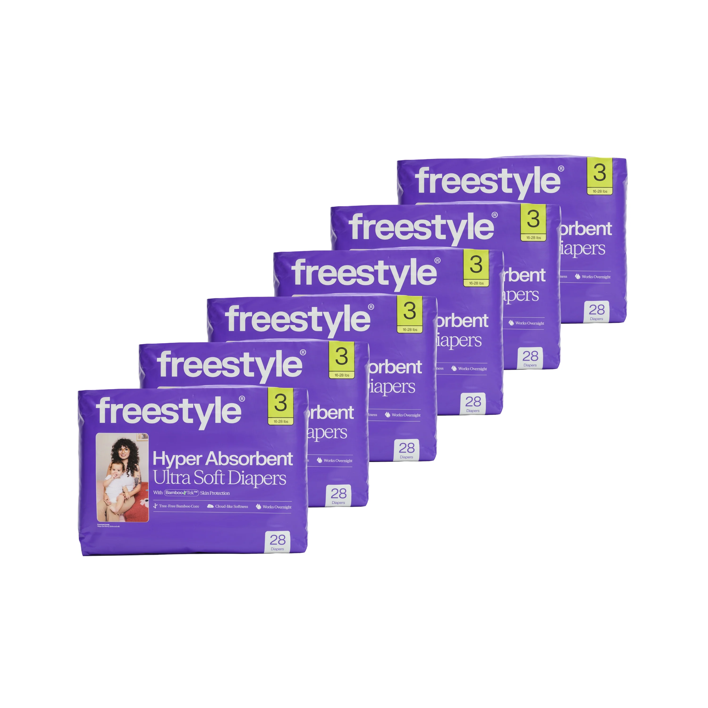 Tree Free Bamboo Diaper - One Month Supply - Image 5
