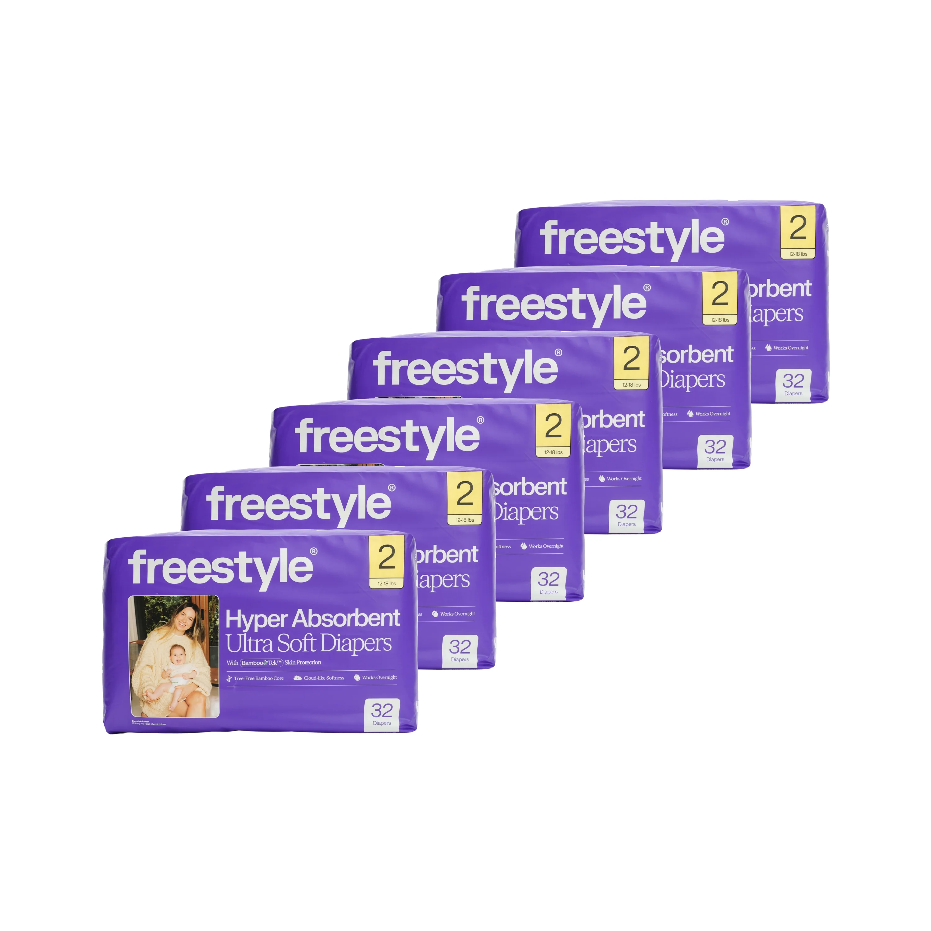 Tree Free Bamboo Diaper - One Month Supply - Image 6