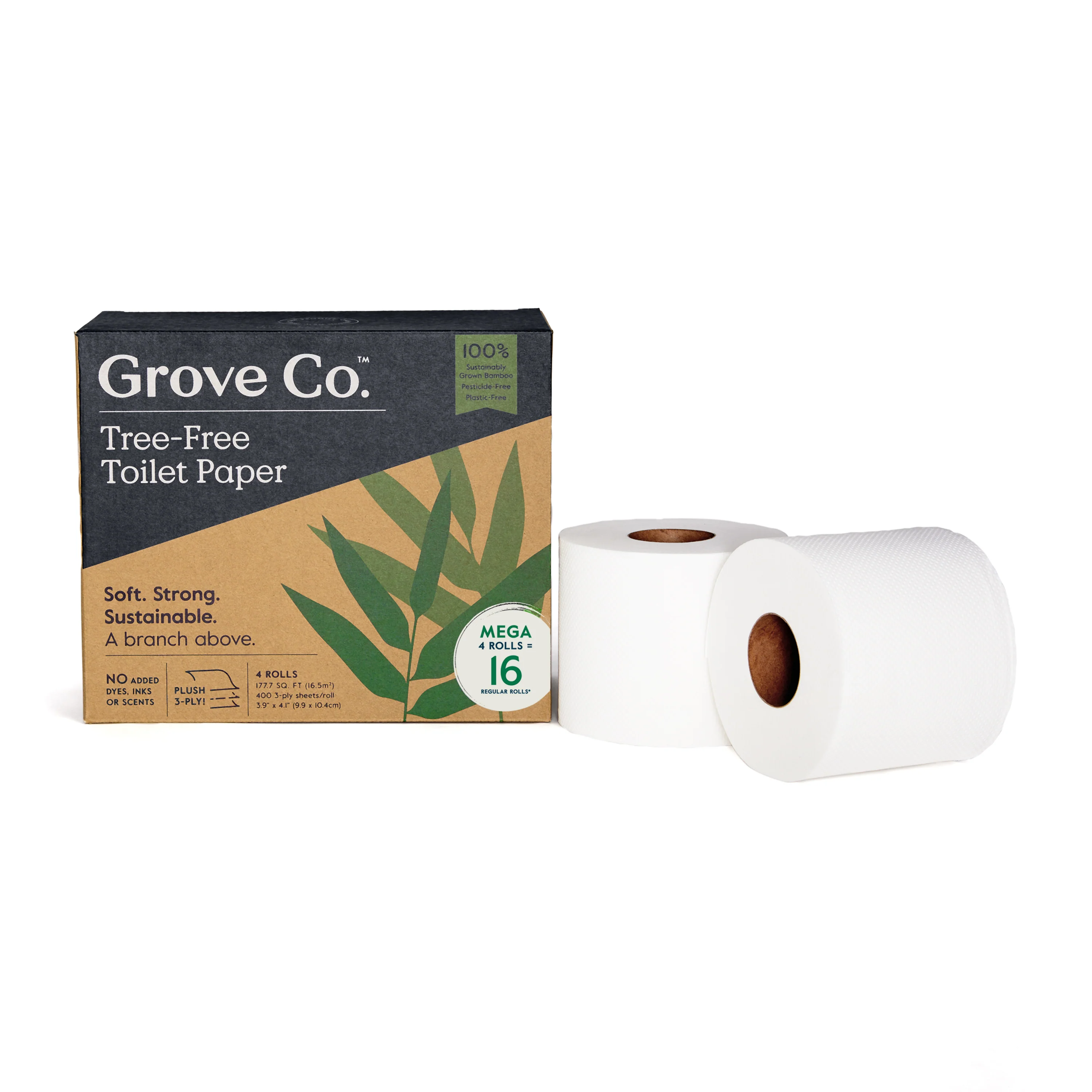 3-Ply Bamboo Toilet Paper (400 sheets per roll) - Image 20