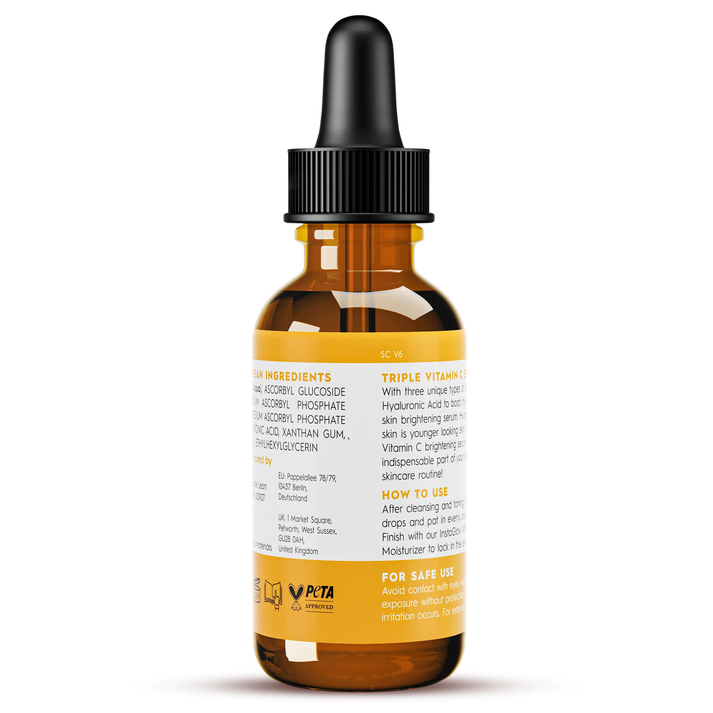 Skin Brightening Triple Action Vitamin C Serum for Face - Image 12
