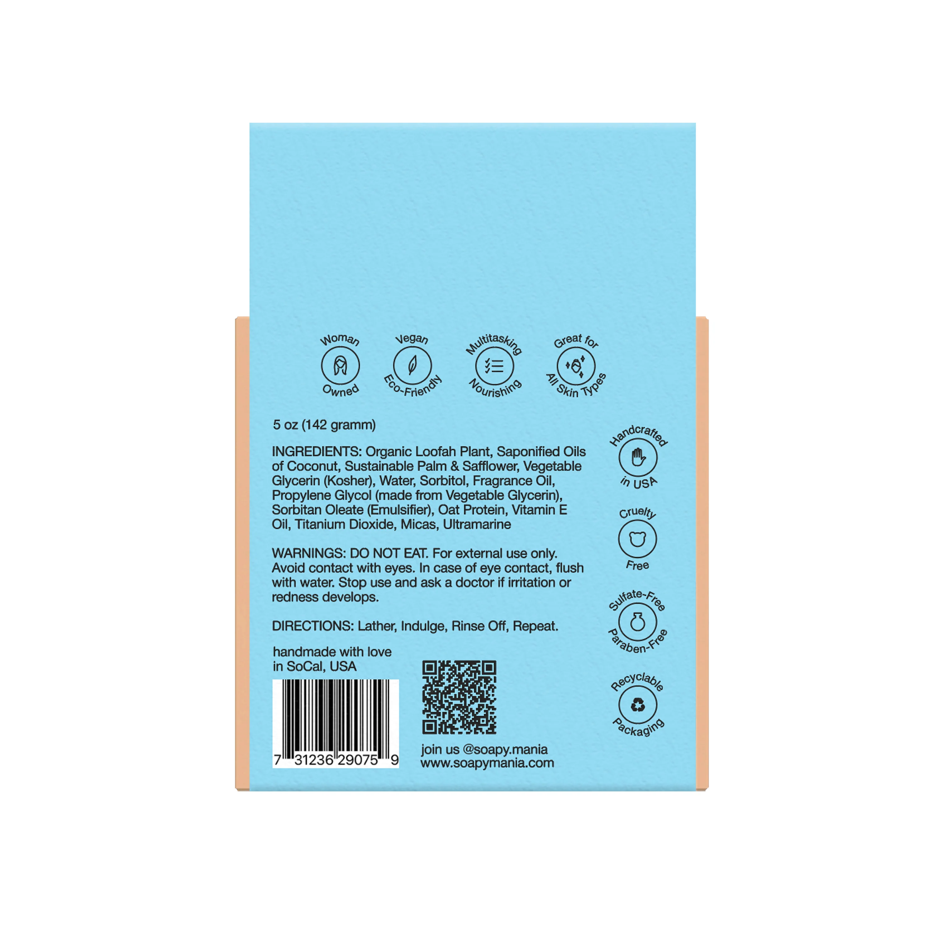 Hawaiian Splash Exfoliating Loofah Bar Soap - Image 3