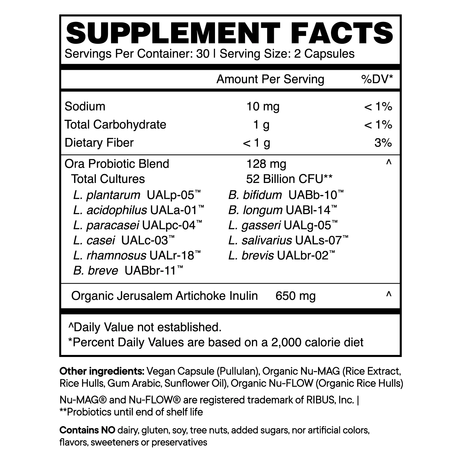 Trust Your Gut: High Potency Pre + Probiotic - Image 2