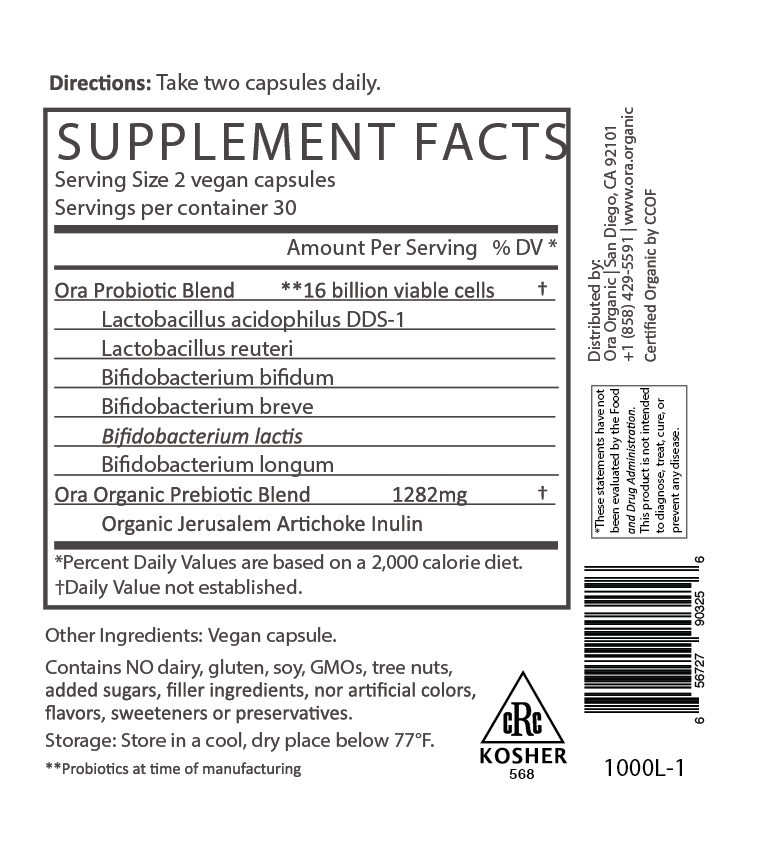 Trust Your Gut Vegan Probiotics with Prebiotics - Image 2