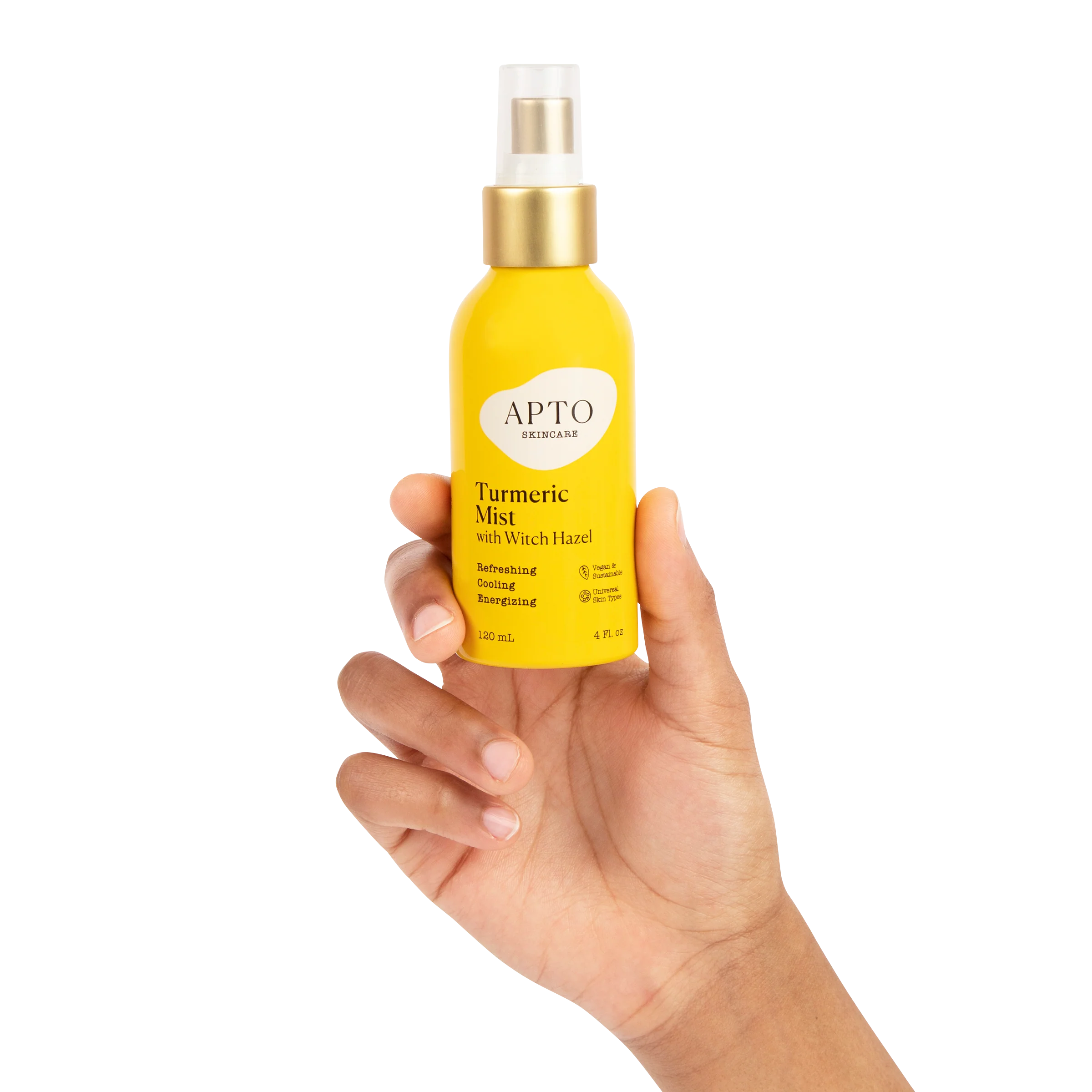 Turmeric Mist with Witch Hazel, Reviving & Brightening Facial Spritz - Image 4