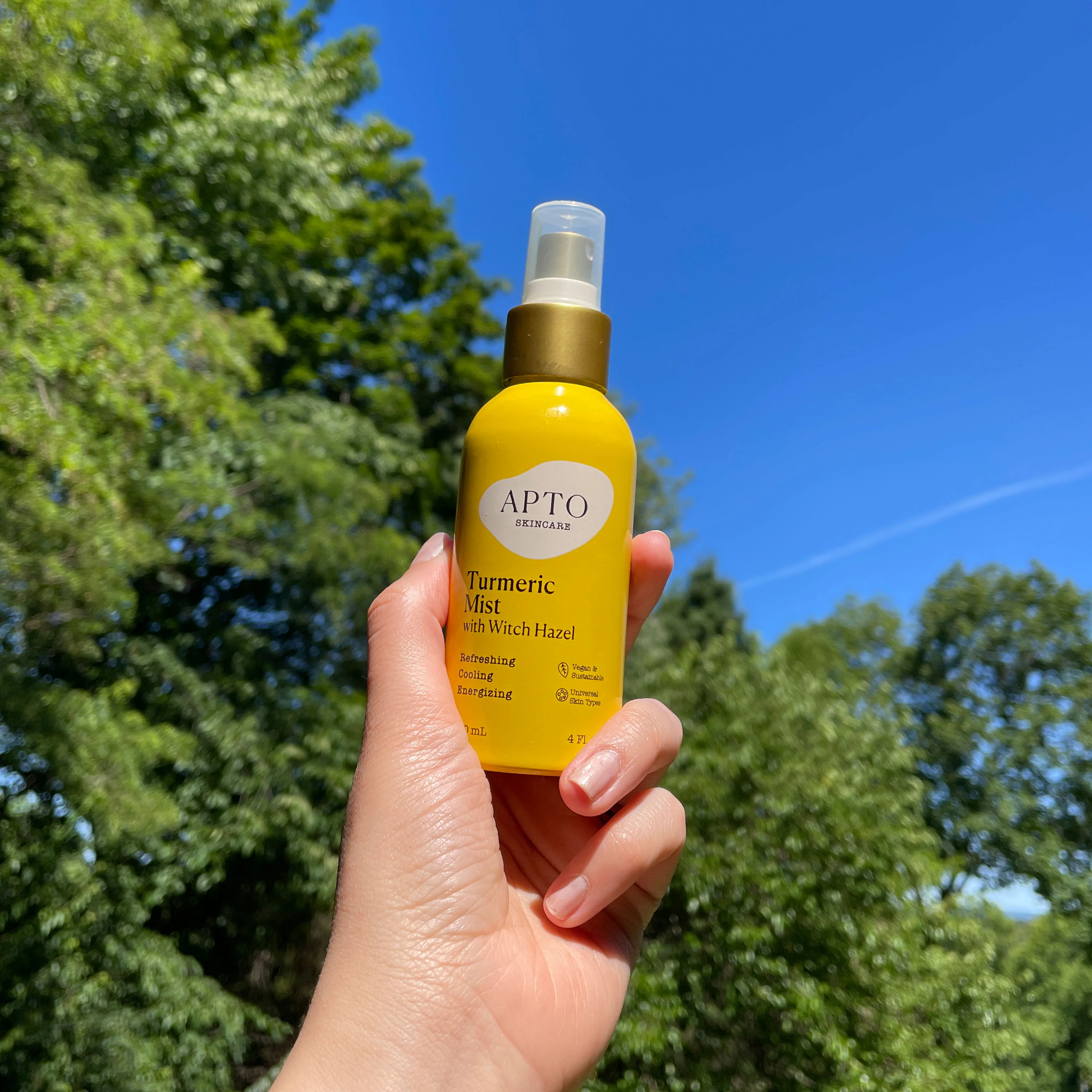 Turmeric Mist with Witch Hazel, Reviving & Brightening Facial Spritz - Image 6