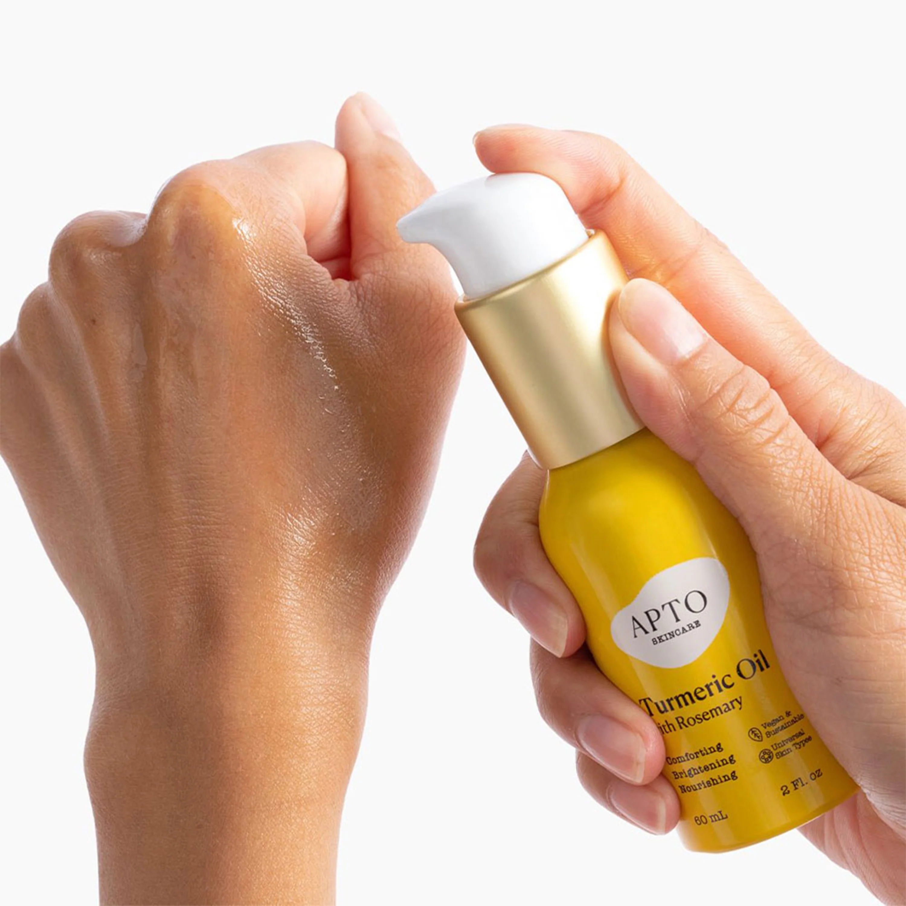 Turmeric Oil with Rosemary, Brightening & Moisturizing Facial Oil - Image 3