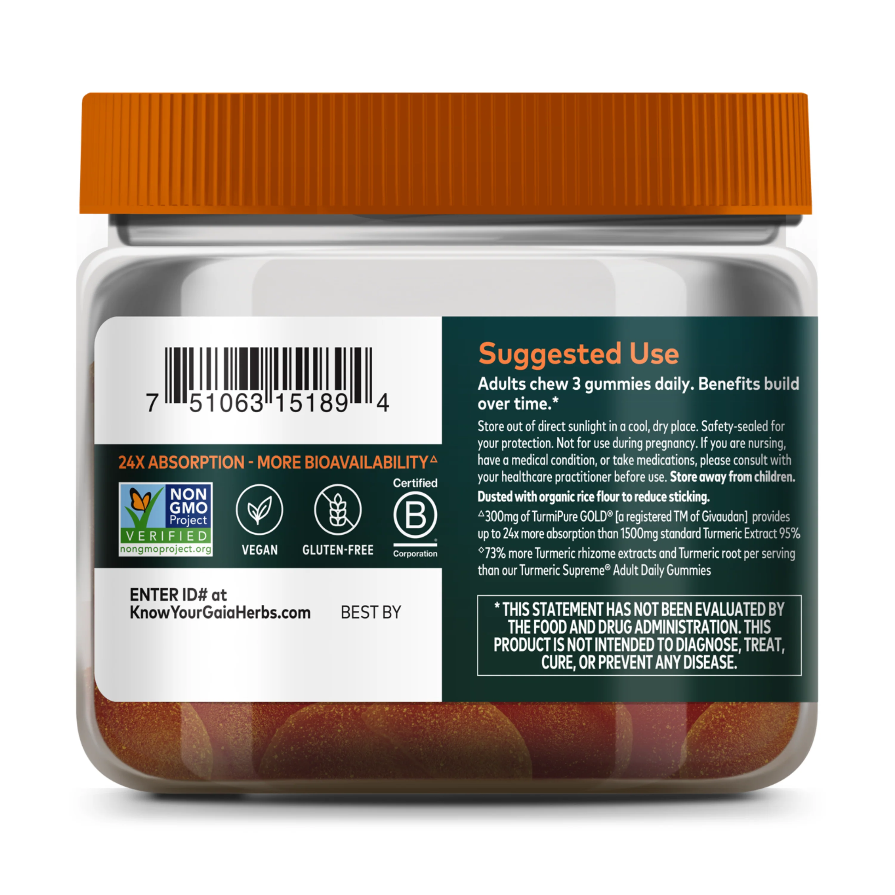 Turmeric Supreme Extra Strength Gummies - Image 3