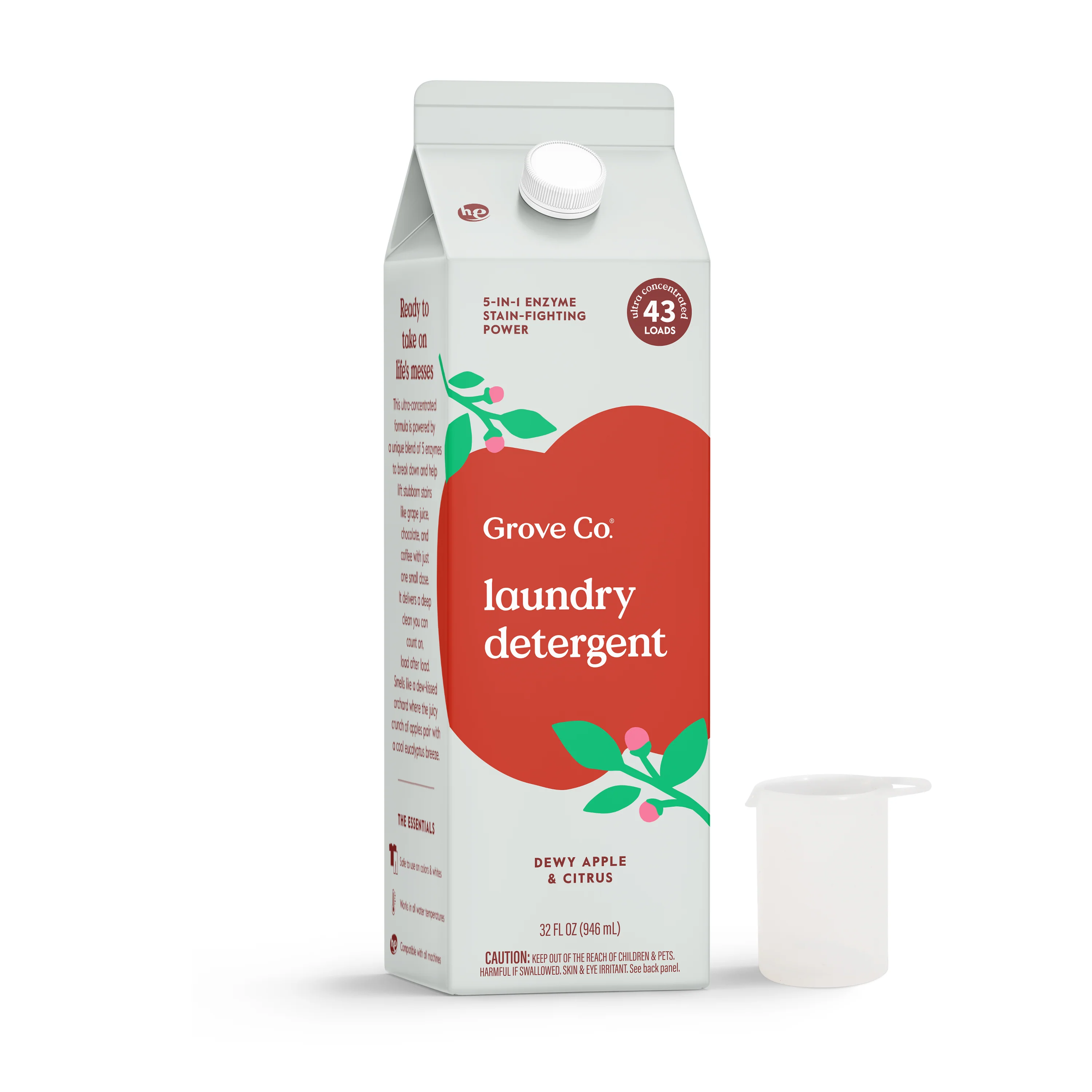 Laundry Detergent – 5-in-1 Enzyme Stain Fighting Power - Image 4