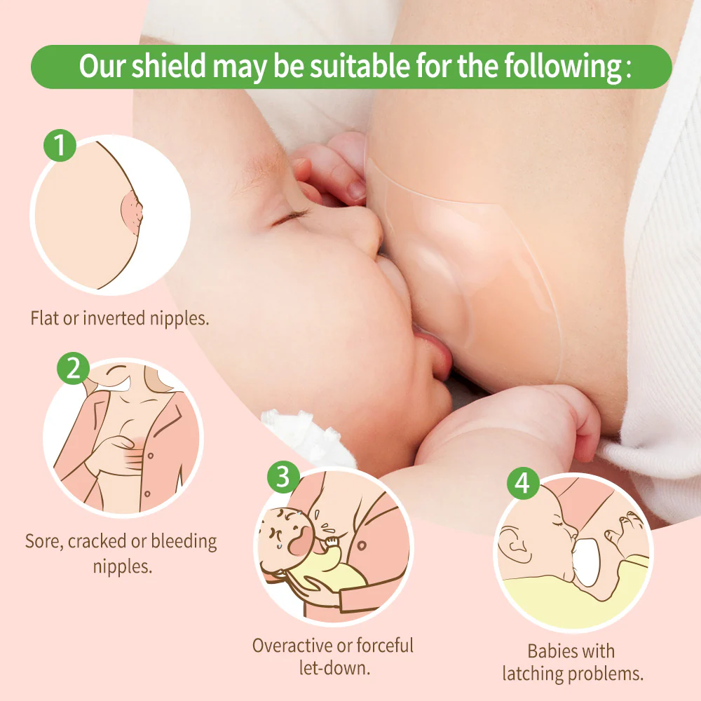 Ultra-Thin Silicone Nipple Shields-Size M (18mm) - Image 7