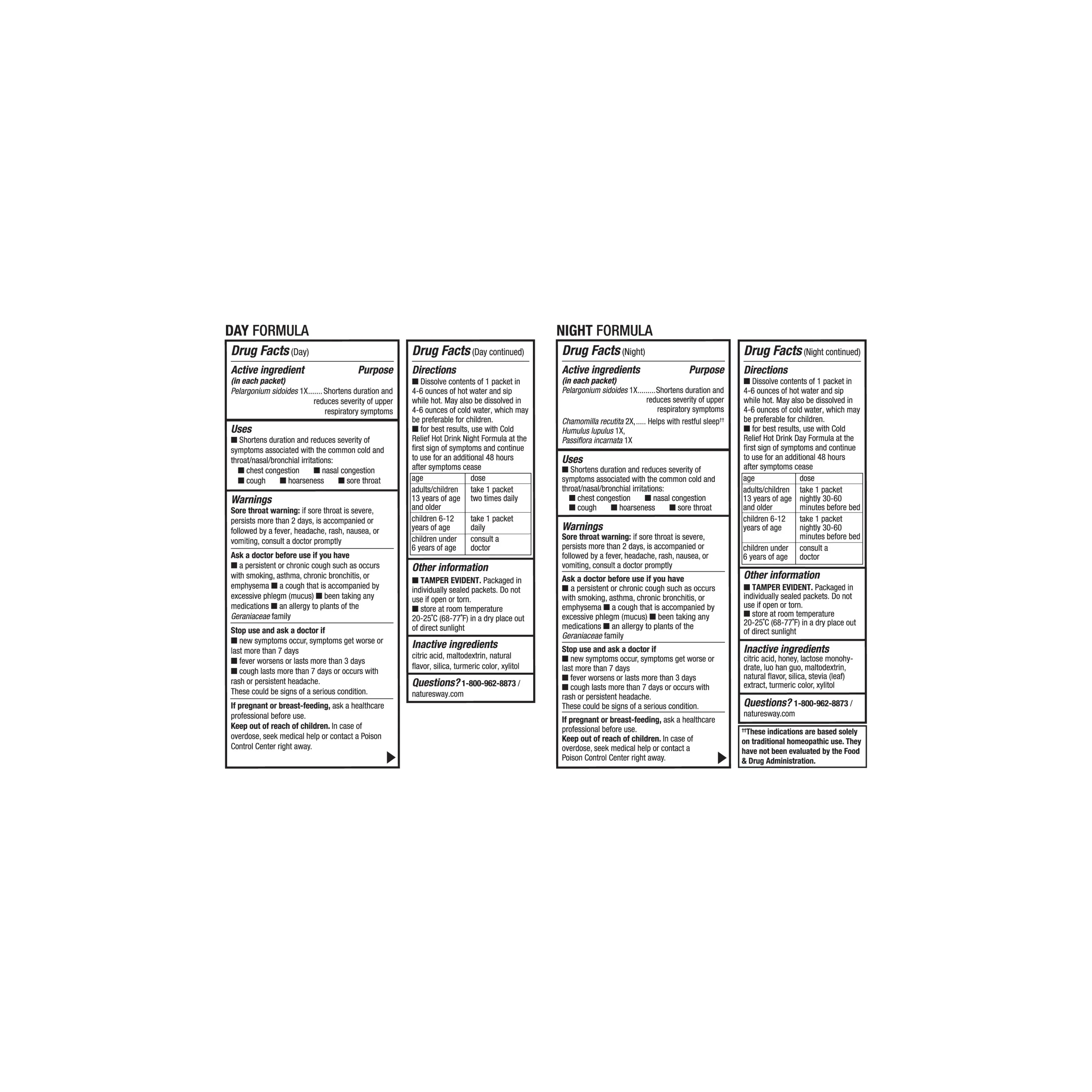 Umcka® Cold Care Day+Night Soothing Hot Drink - Image 2