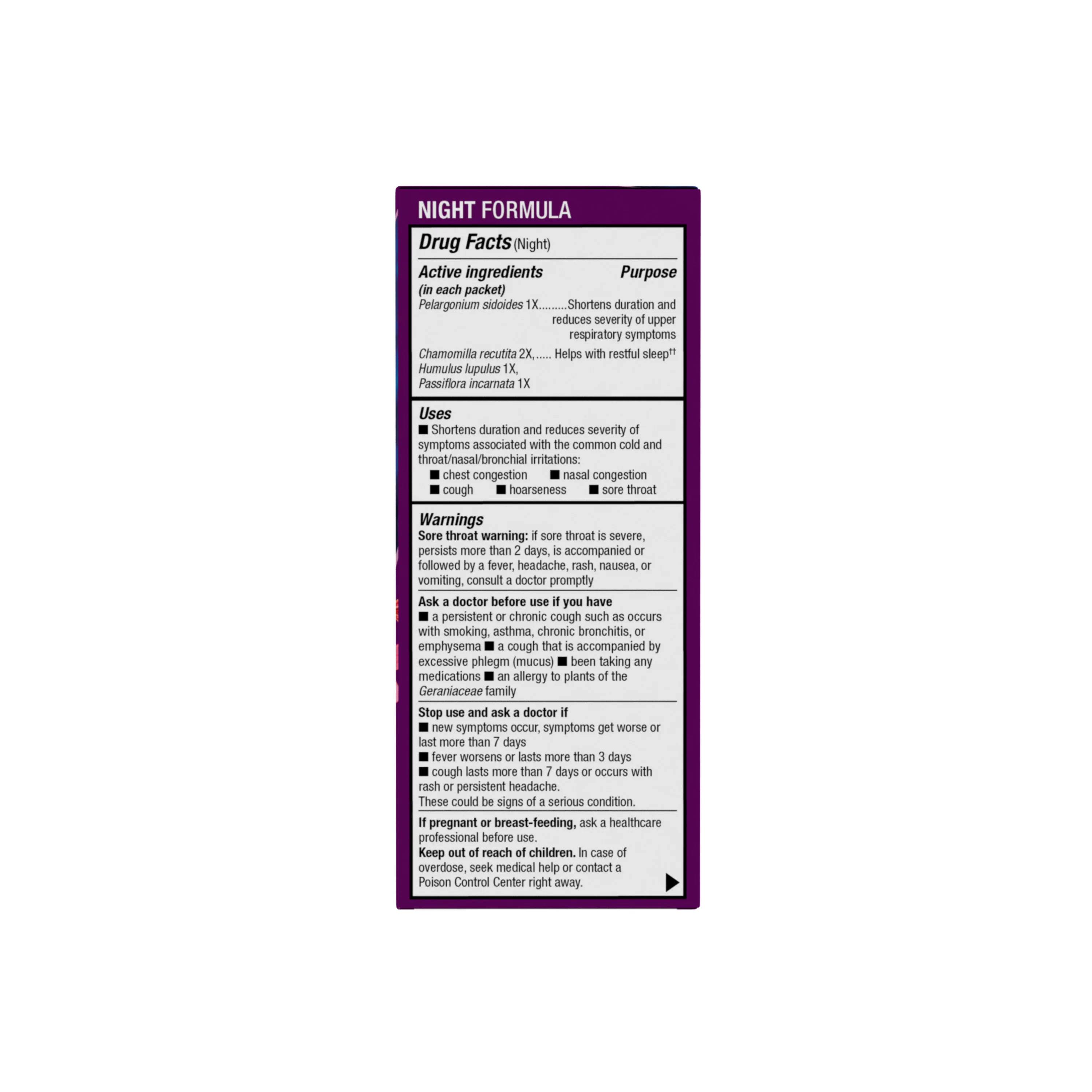 Umcka® Cold Care Day+Night Soothing Hot Drink - Image 9
