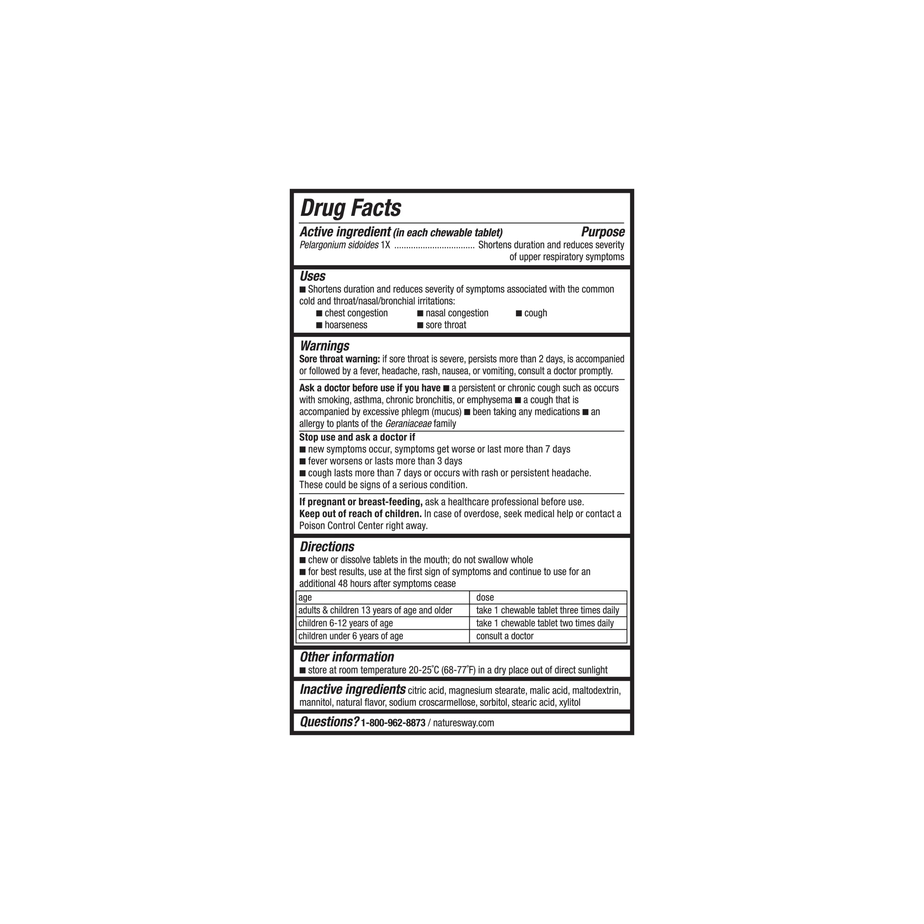 Umcka® Cold Relief Chewables - Image 3