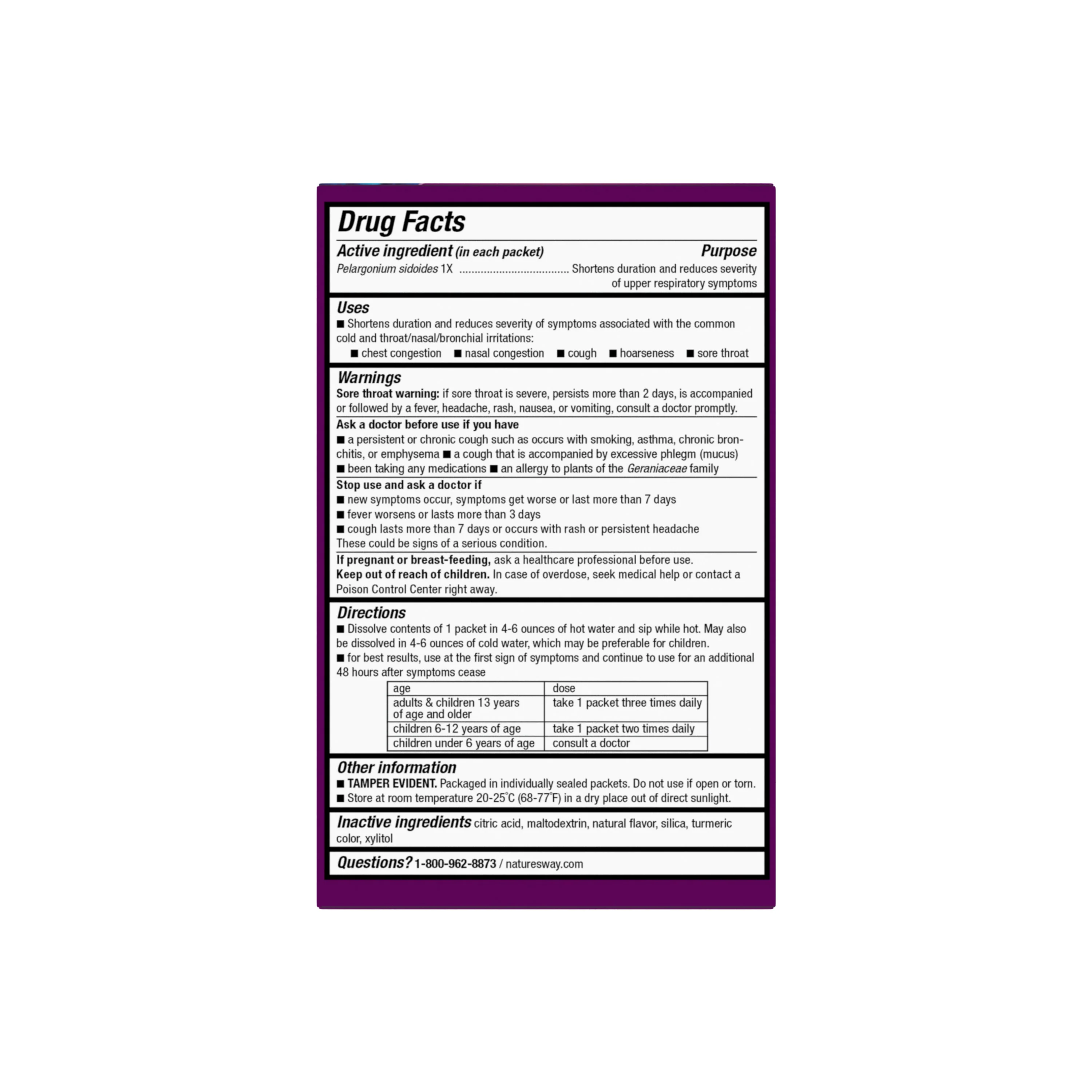 Umcka® Cold Relief Hot Drink - Image 10