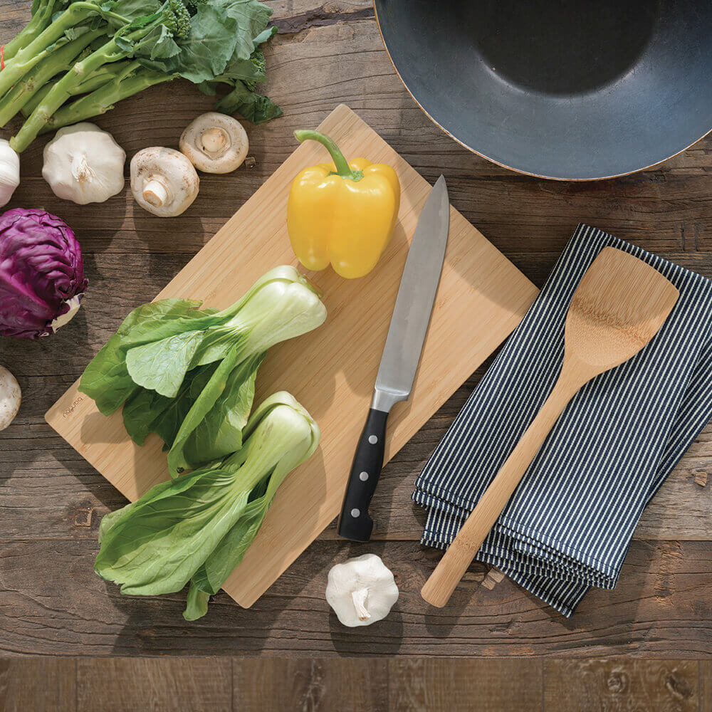 Undercut Bamboo Cutting Board - Image 3