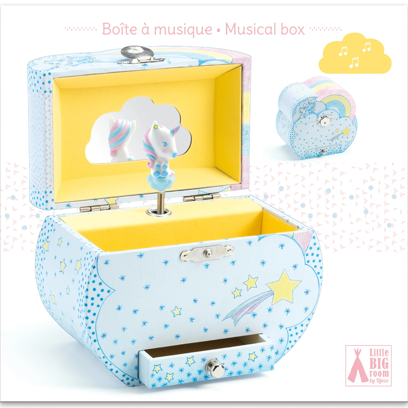 Unicorn Dreams Musical Treasure Box - Image 3