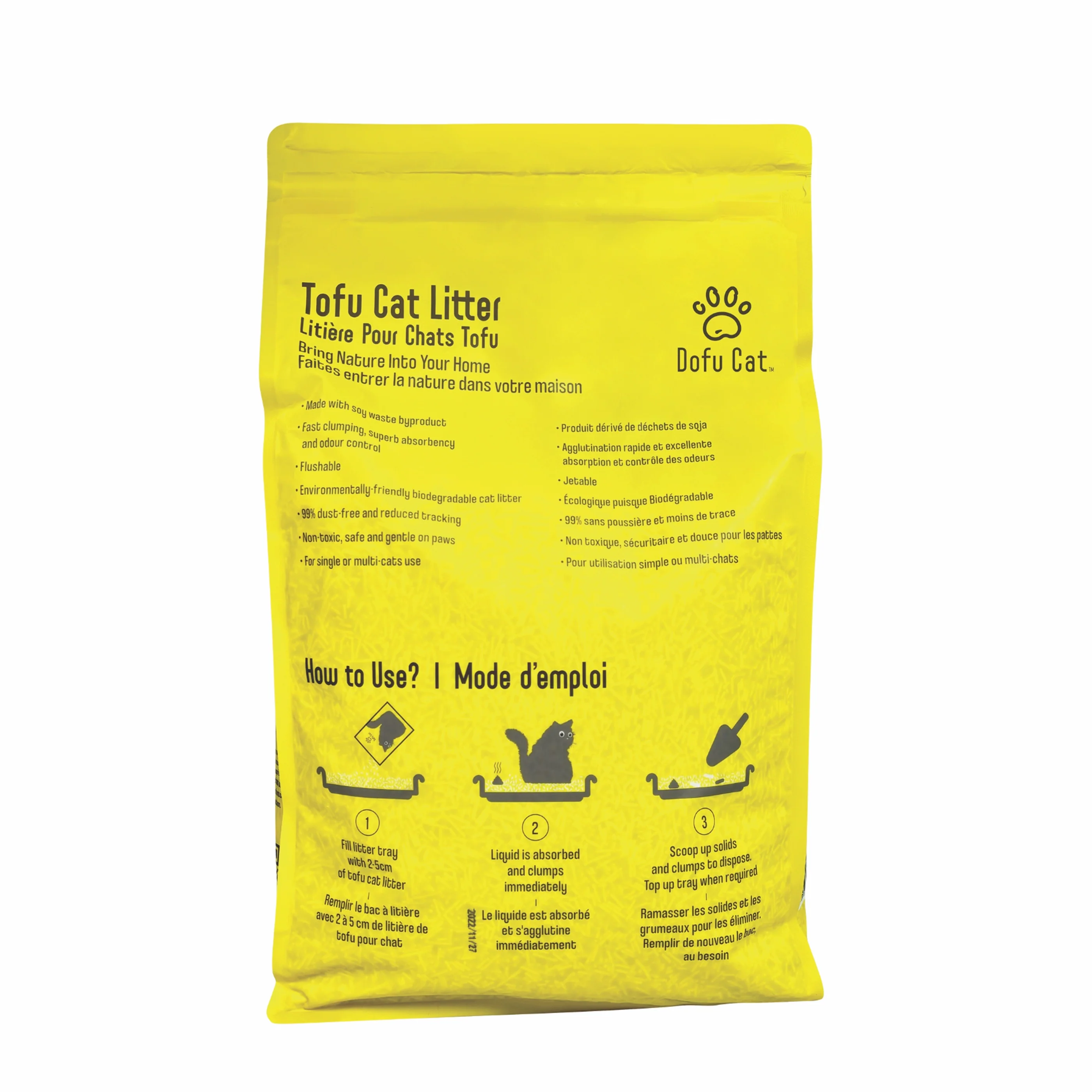 Upcycled Tofu Cat Litter - Image 11
