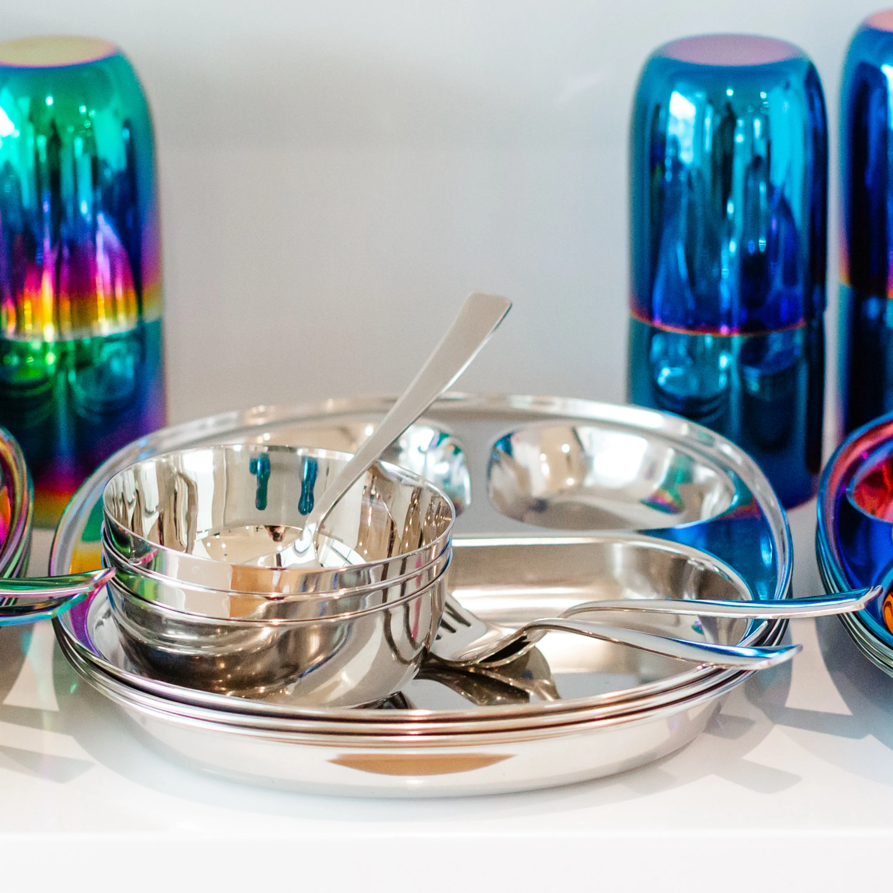 Utensil Set - Stainless Steel Fork and Spoon - Image 11
