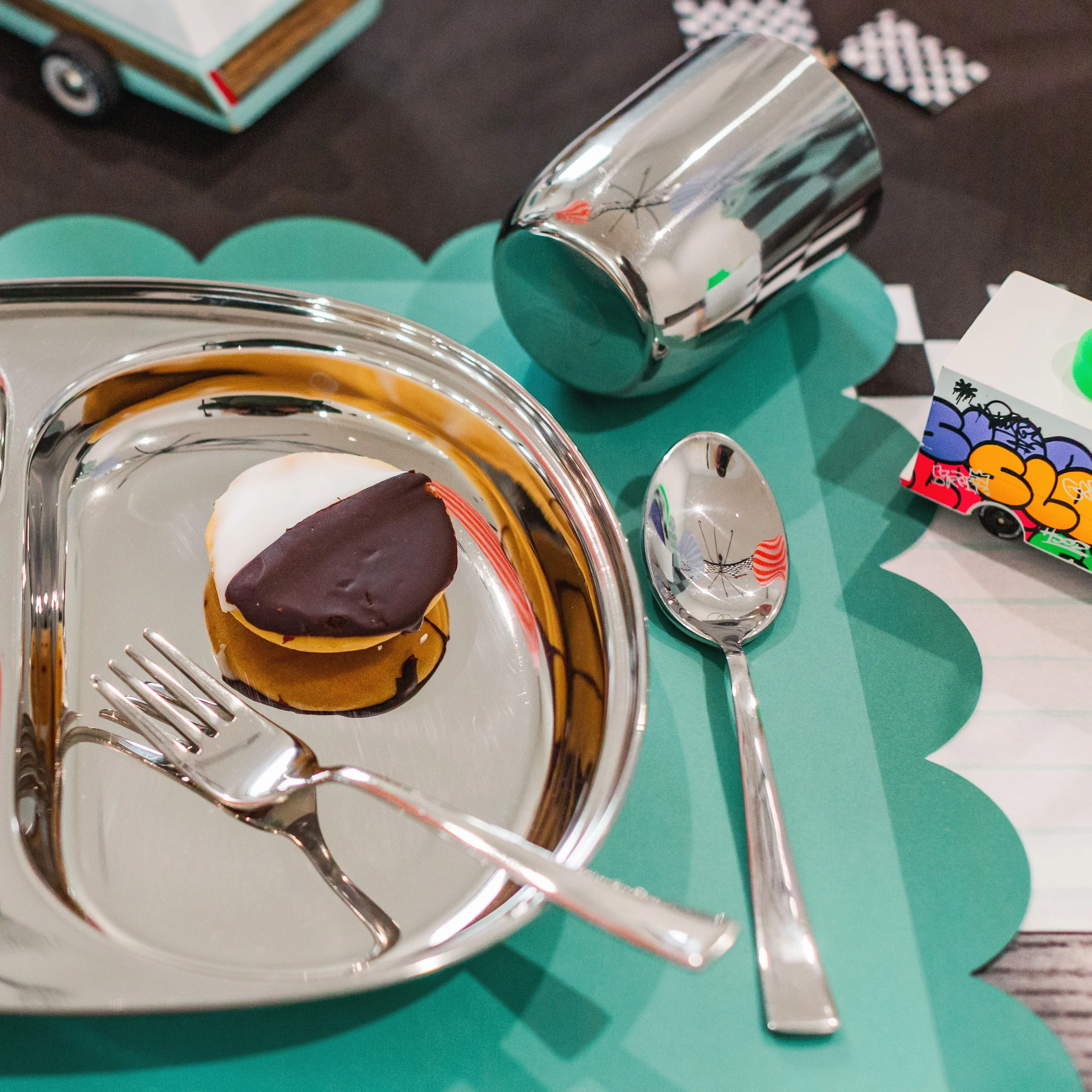 Utensil Set - Stainless Steel Fork and Spoon - Image 17