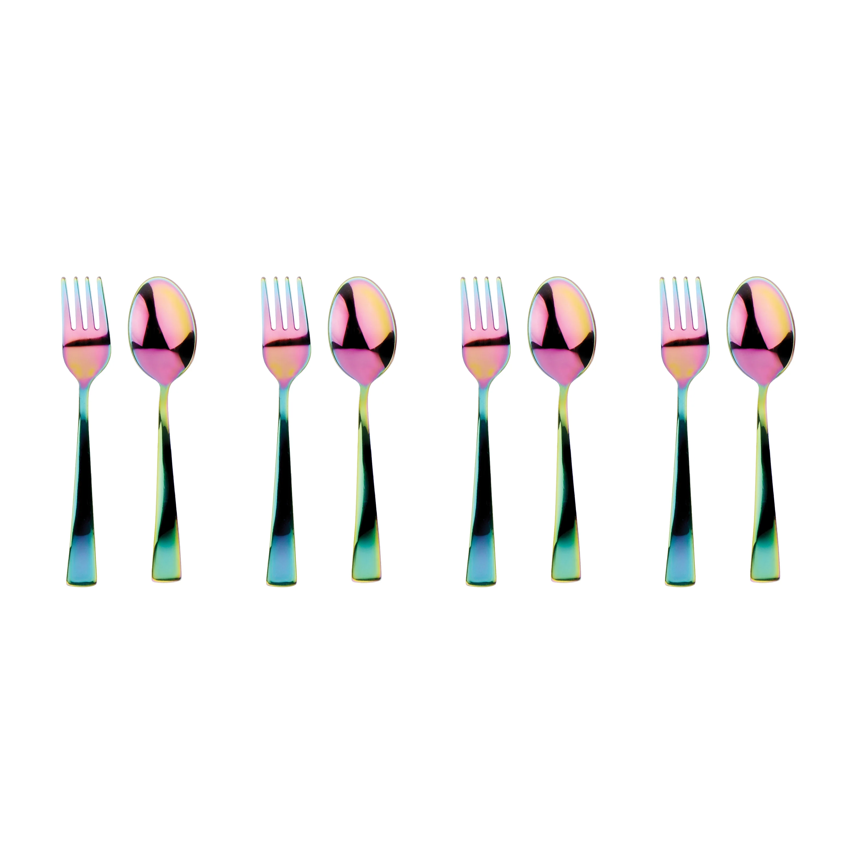 Utensil Set - Stainless Steel Fork and Spoon - Image 4